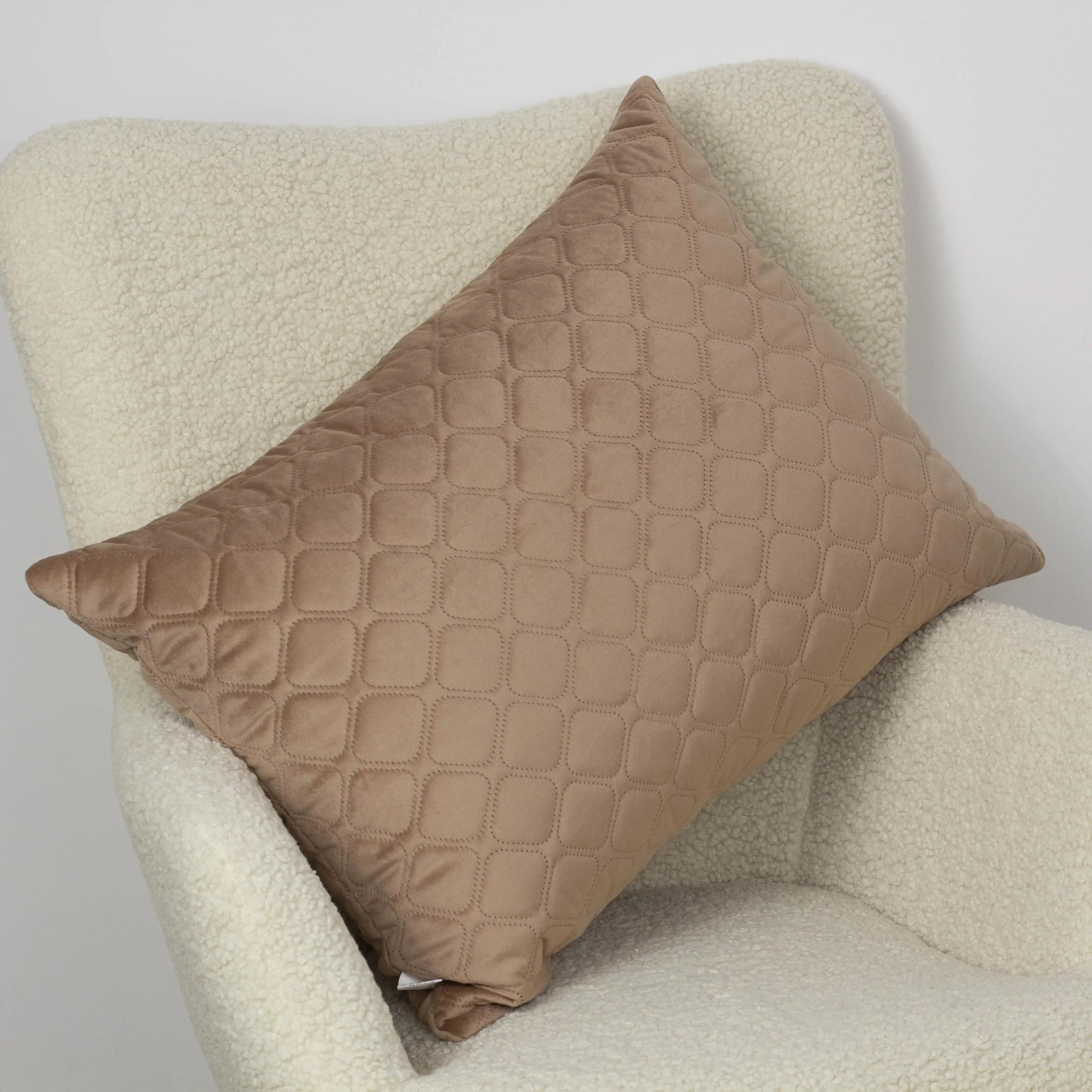 Подушка декоративна "VELURE" Капучіно, 40x40 - Фото 2