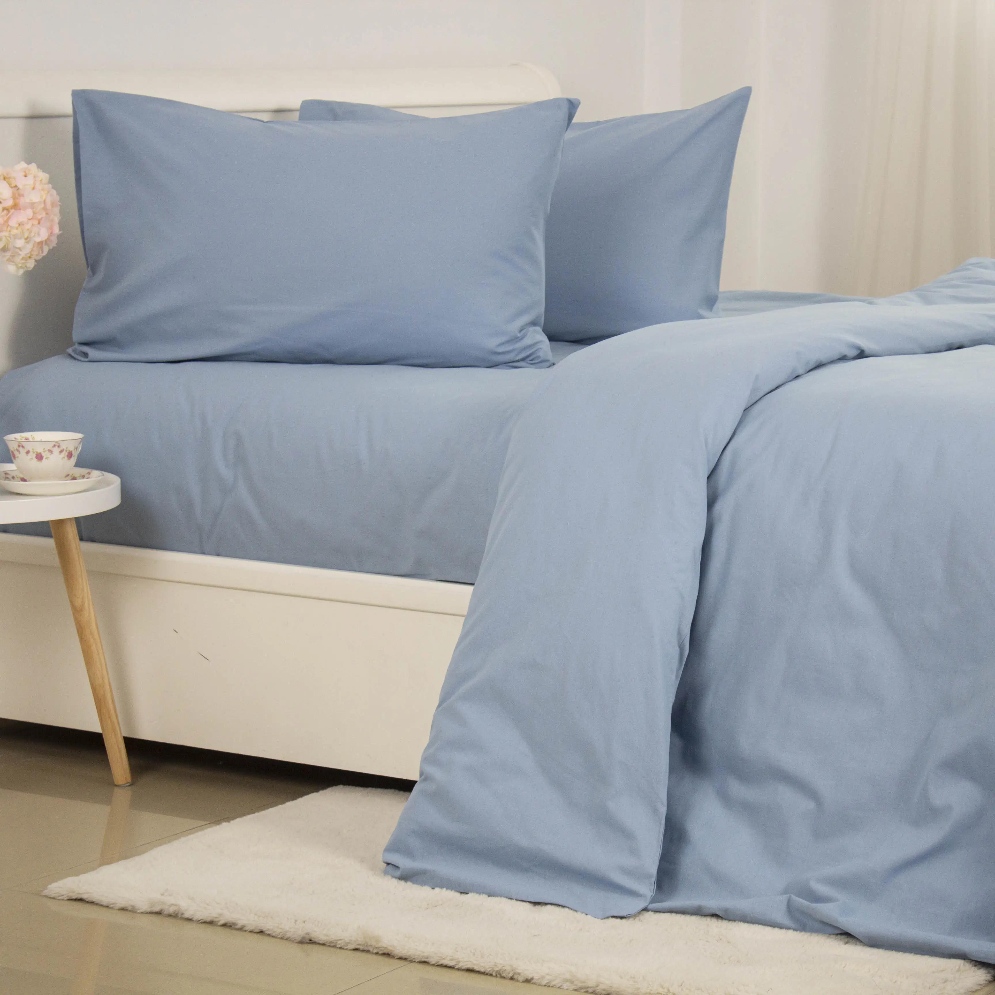 Комплект постільної білизни ТЕП "Aura" Дощова Волошка, полуторна - Фото 2