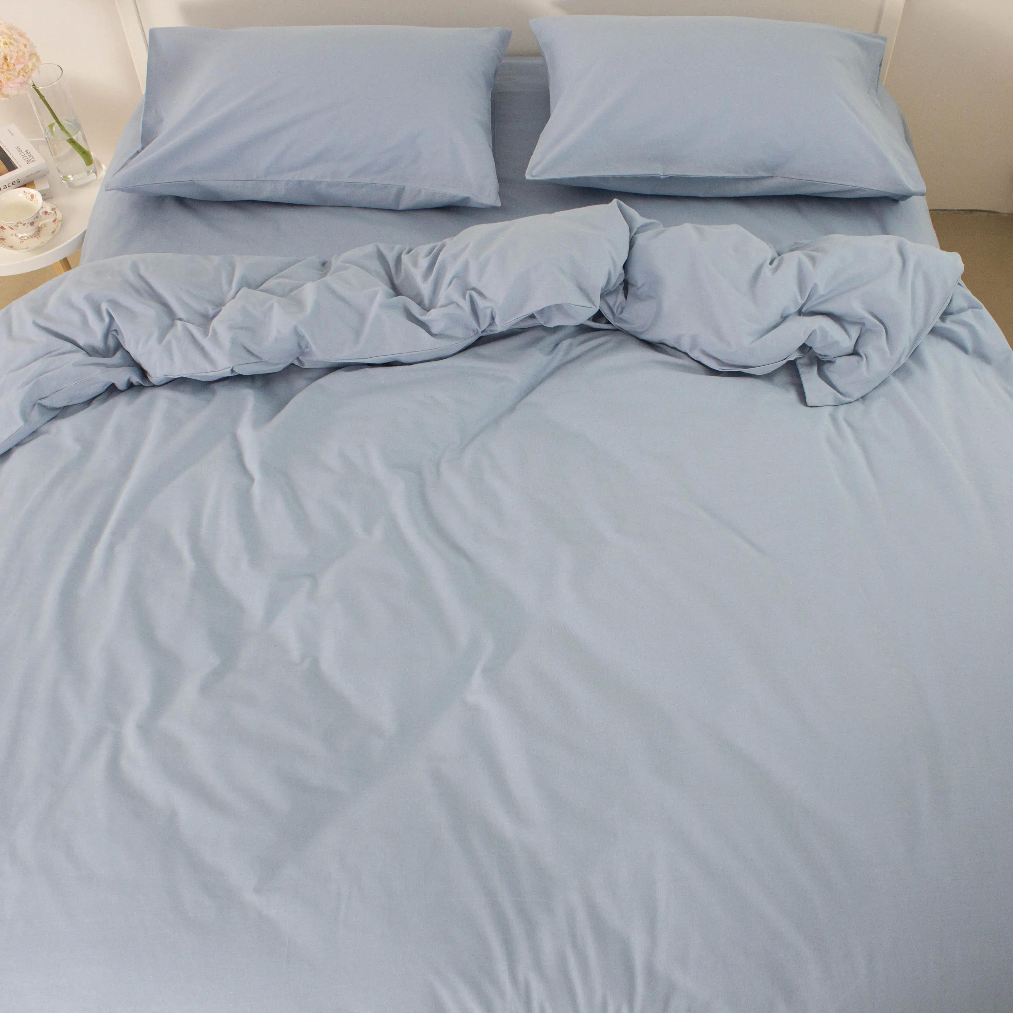 Комплект постільної білизни ТЕП "Aura" Дощова Волошка, полуторна - Фото 6