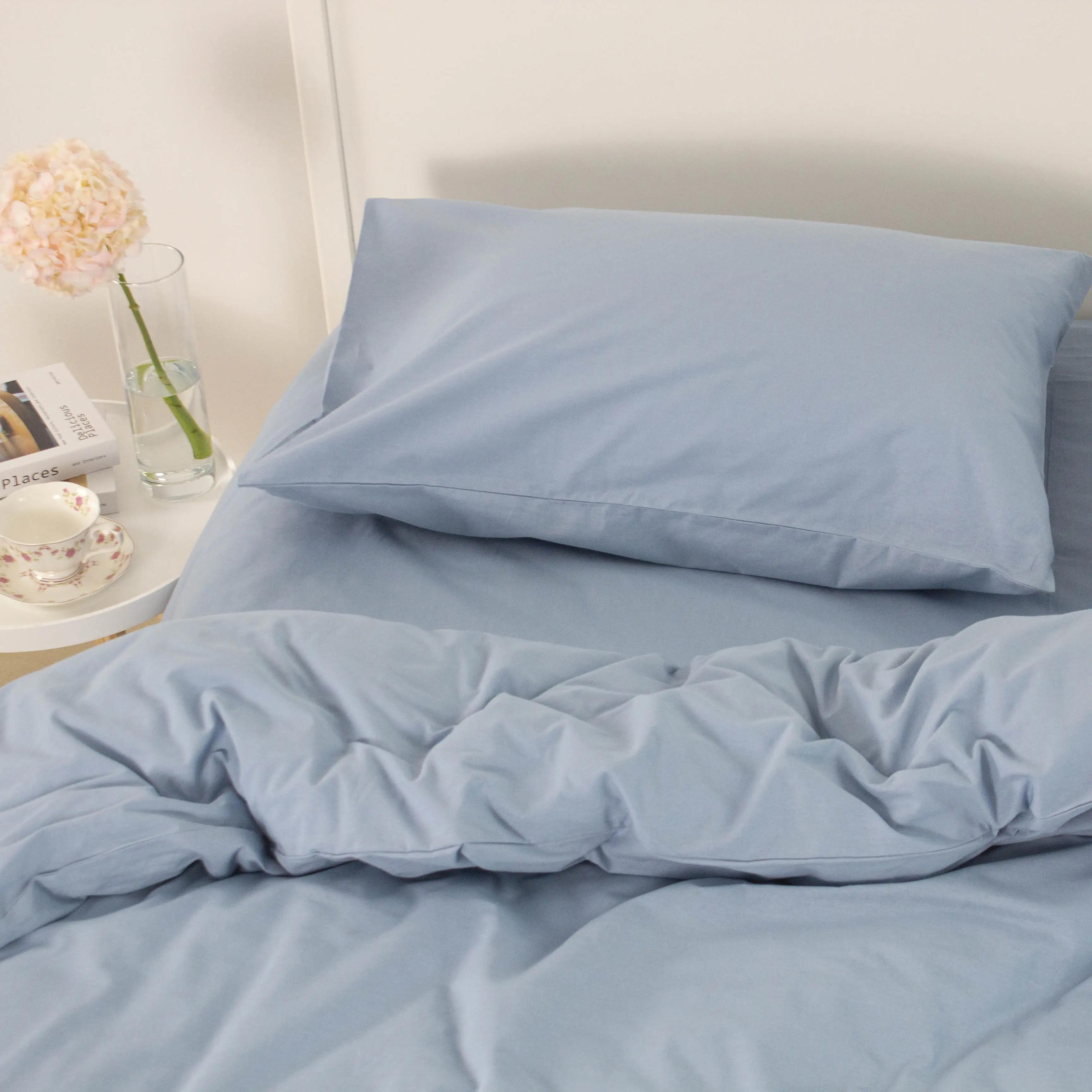 Комплект постільної білизни ТЕП "Aura" Дощова Волошка, полуторна - Фото 7