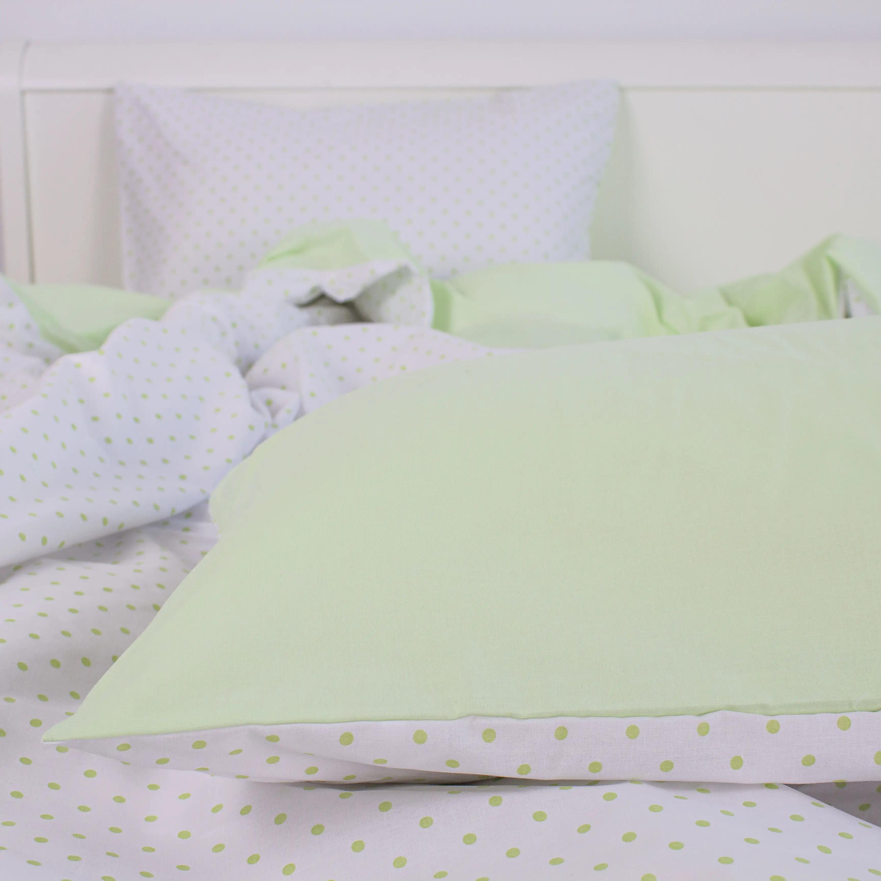 Комплект постільної білизни "ТЕП" Pure Green, євро - Фото 7