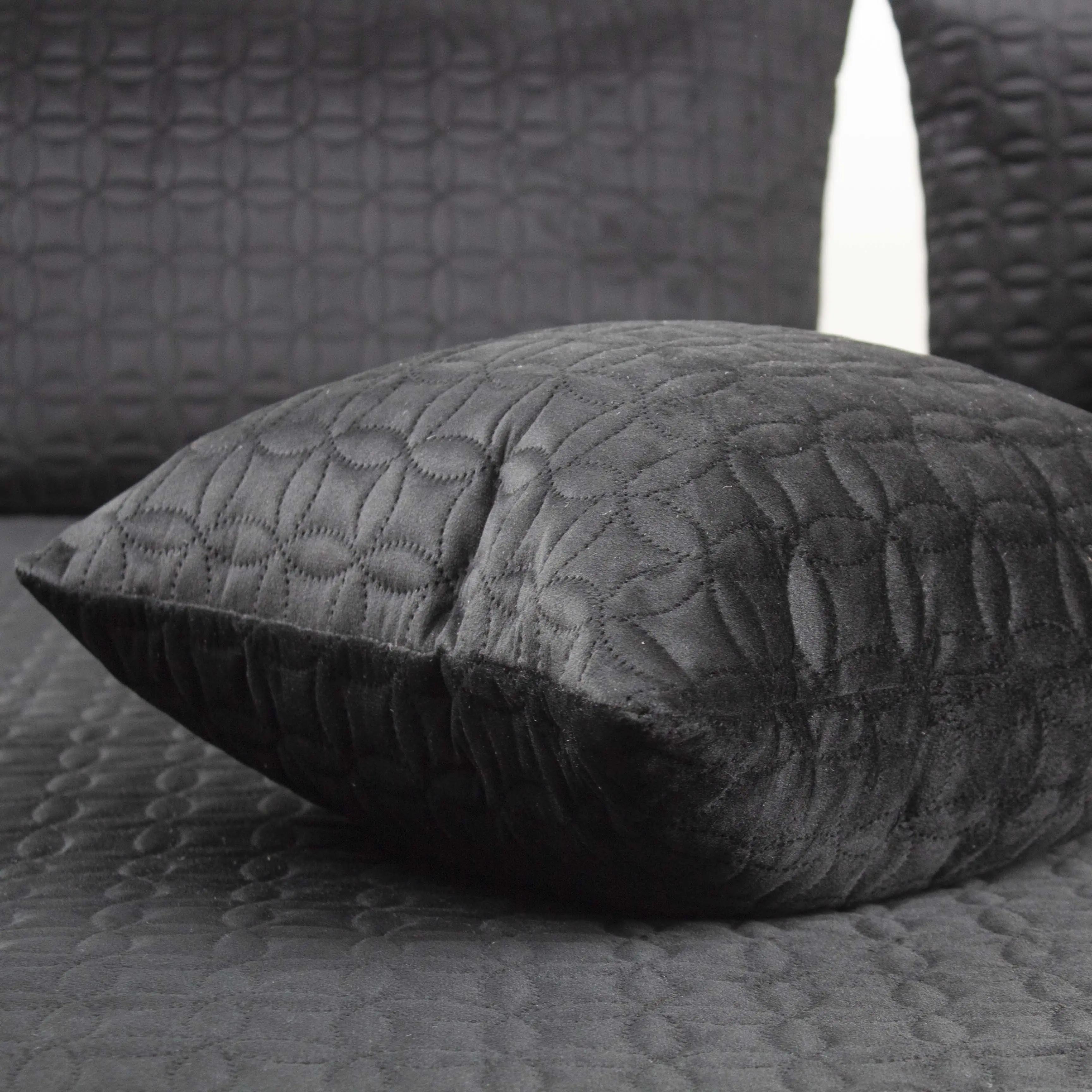Покривало ТЕП "VELOUR" Чорний/Мозаїка, 150x210 - Фото 4