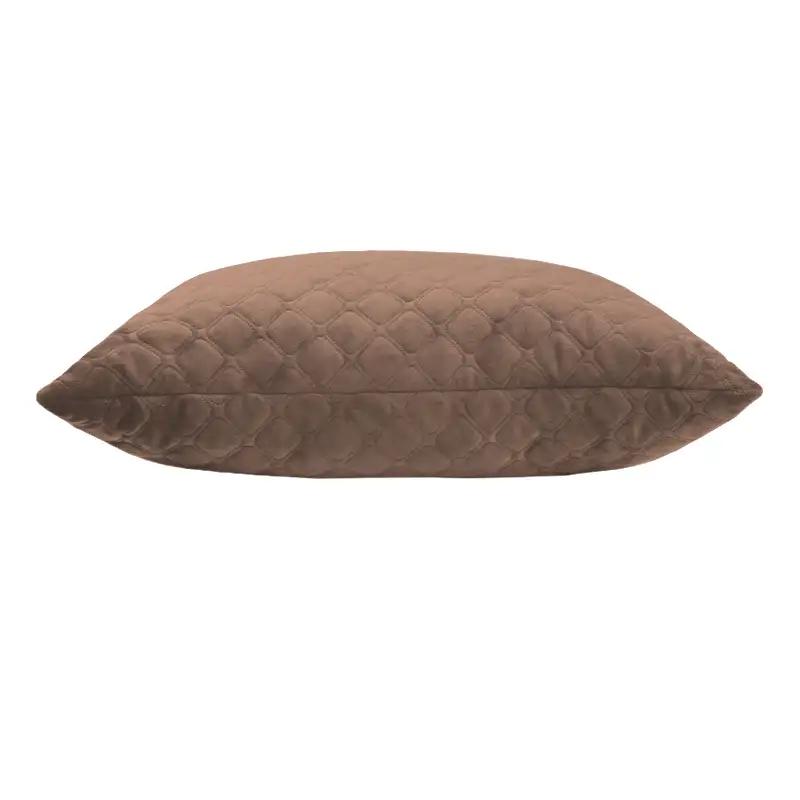 Подушка декоративна "VELOUR" Коричнева, 40x40 - Фото 2 Подушка декоративна "VELOUR" Коричнева, 40x40 - Фото 2