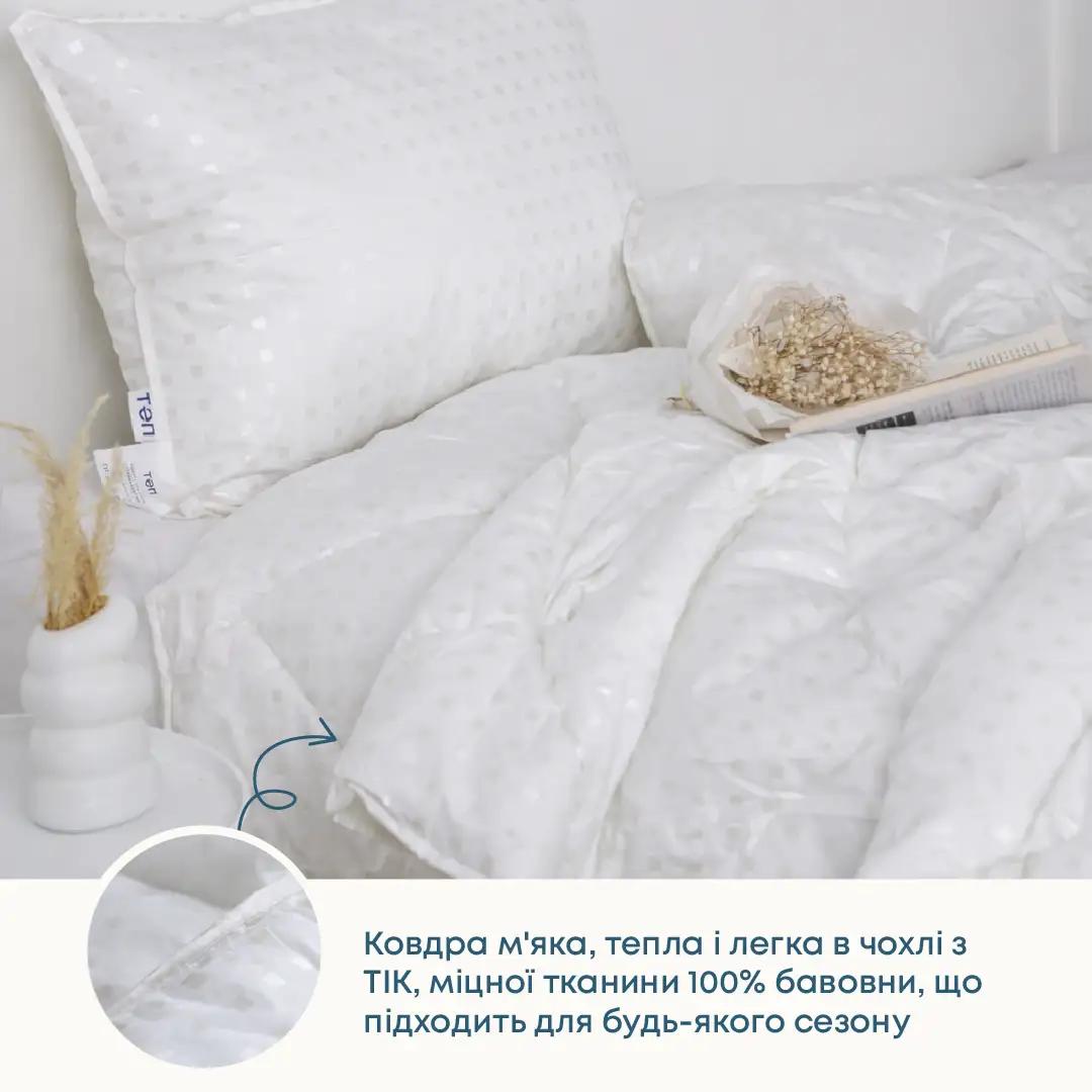 Ковдра FRIENDLY ТЕП "ЛЕБЕДИНИЙ ПУХ" металізований друк Ковдра FRIENDLY ТЕП "ЛЕБЕДИНИЙ ПУХ" металізований друк