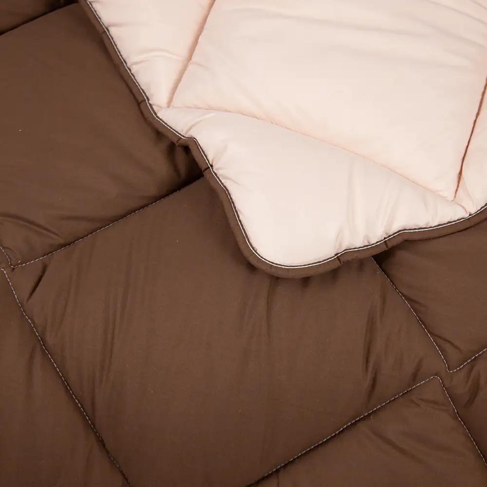 Ковдра "ALASKA" (450г/м2) Коричнева комбінована, 150x205 - Фото 5 Ковдра "ALASKA" (450г/м2) Коричнева комбінована, 150x205 - Фото 5