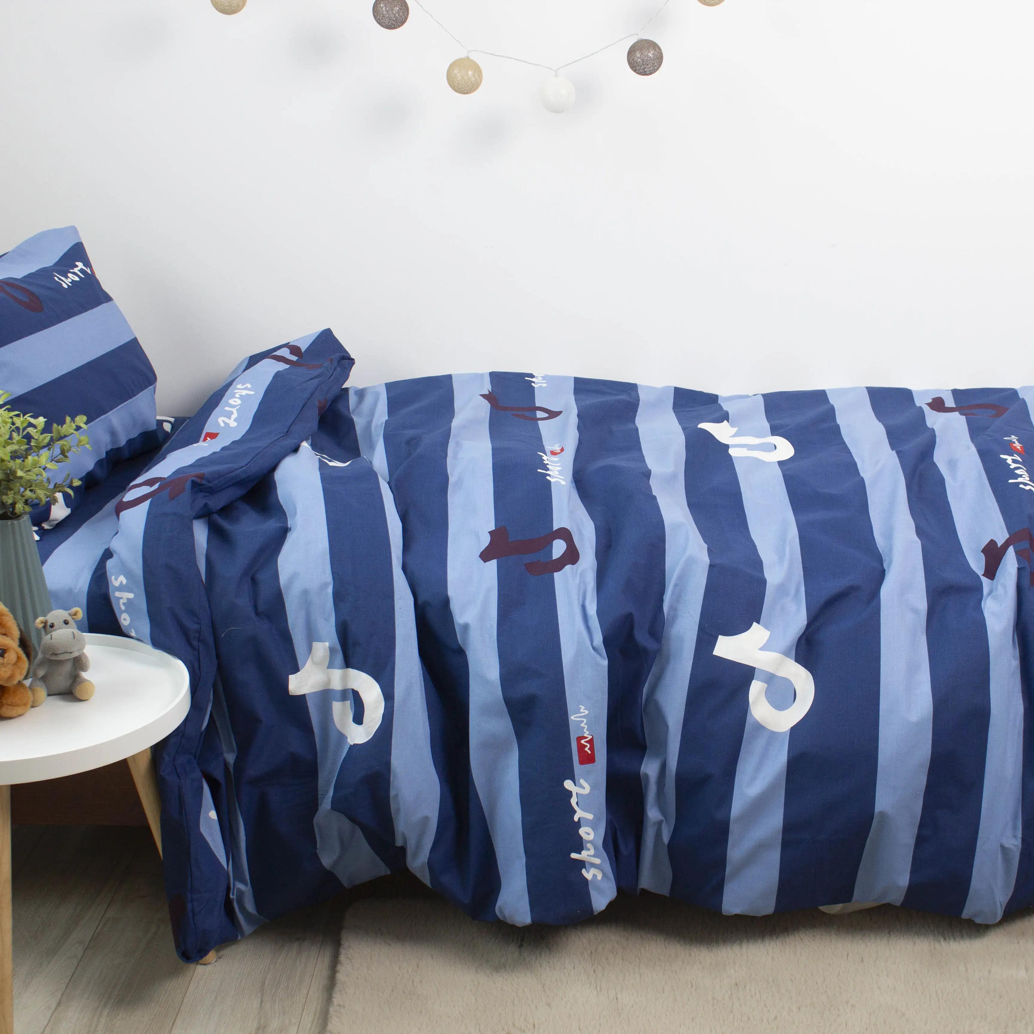 Постільна білизна ТЕП "Soft dreams" Line Blue 50x70 Постільна білизна ТЕП "Soft dreams" Line Blue 50x70