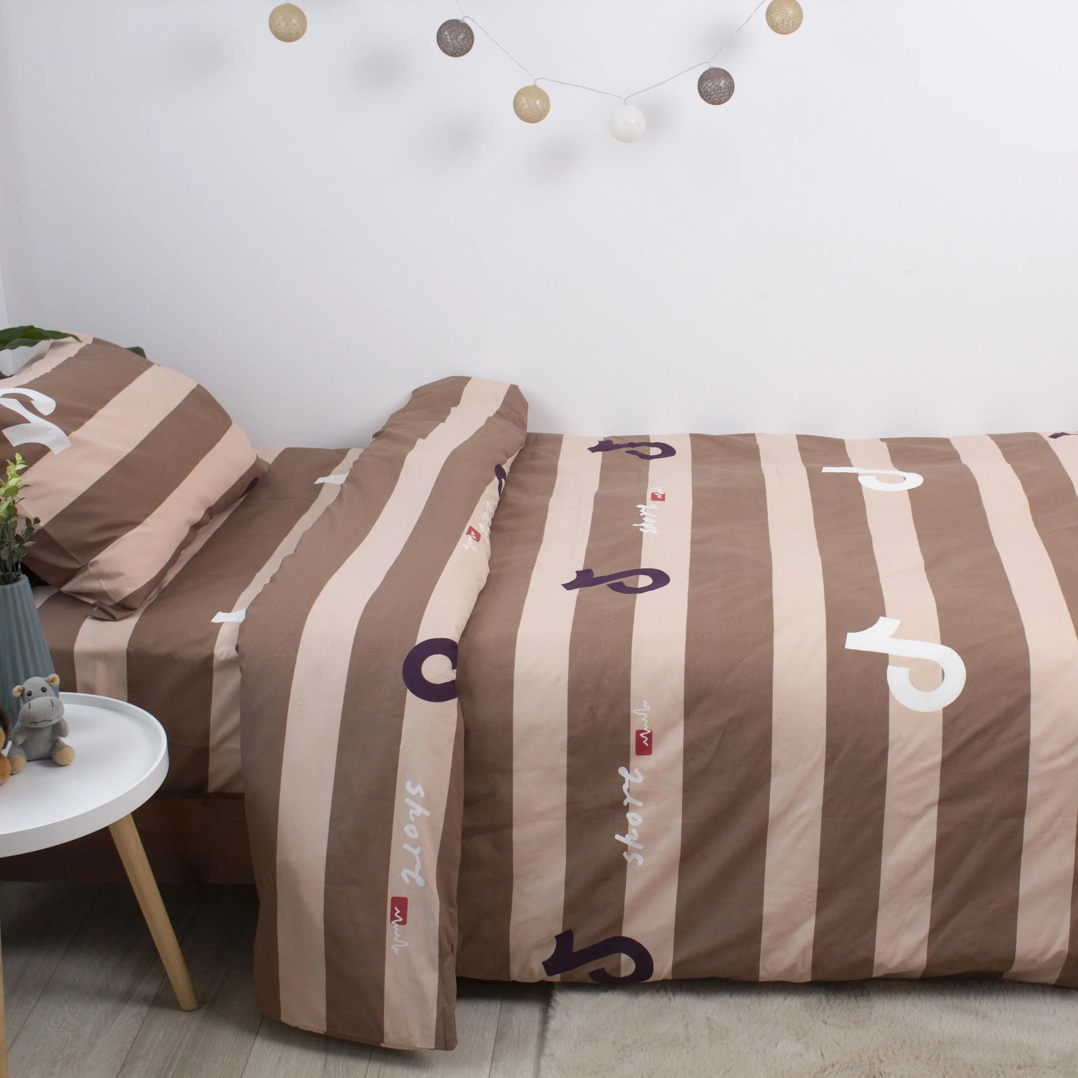 Постільна білизна ТЕП "Soft dreams" Line Brown 50x70, підліткова - Фото 4 Постільна білизна ТЕП "Soft dreams" Line Brown 50x70, підліткова - Фото 4