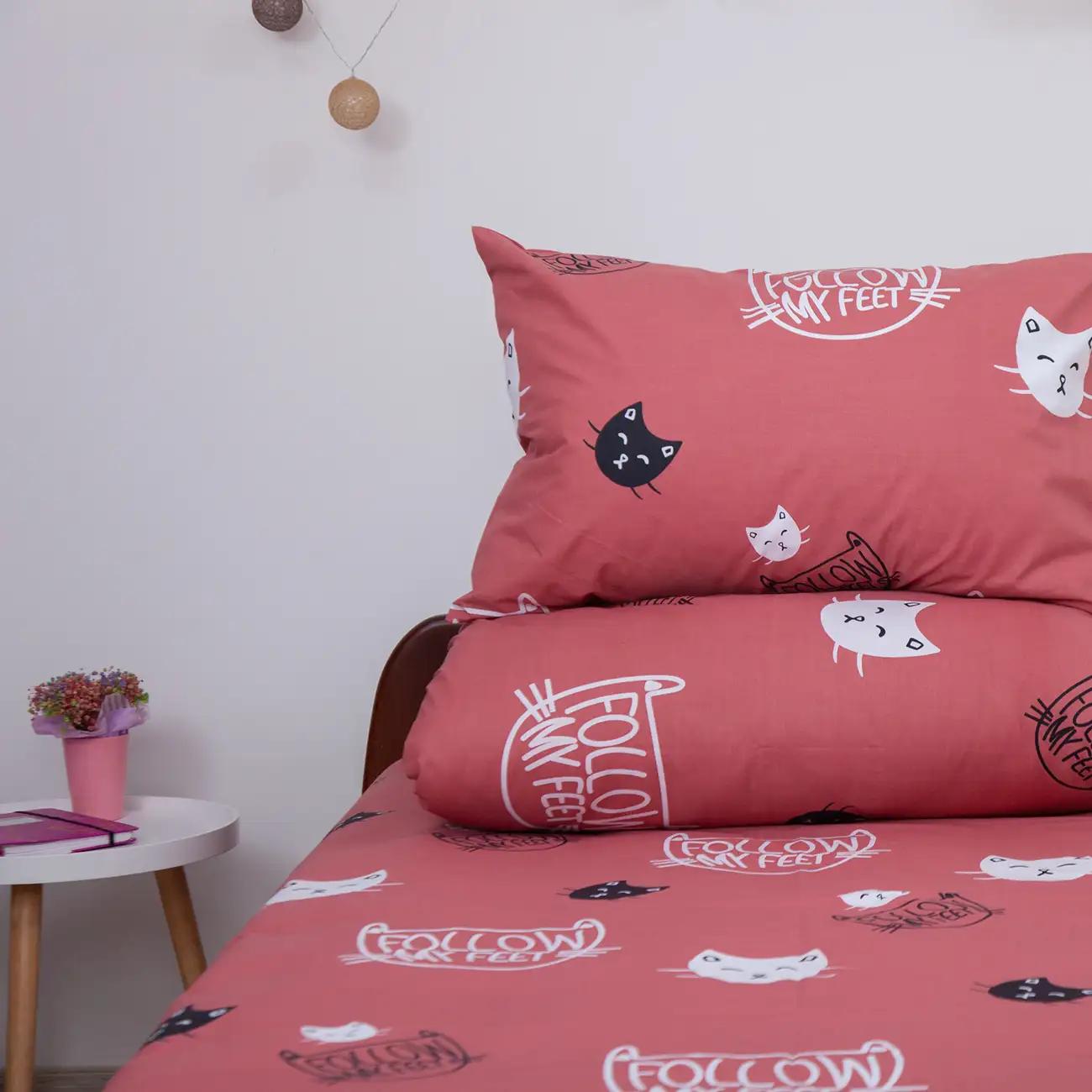 Постільна білизна ТЕП "Soft dreams" Кошенятка (коричневий), 50x70, підліткова - Фото 2 Постільна білизна ТЕП "Soft dreams" Кошенятка (коричневий), 50x70, підліткова - Фото 2