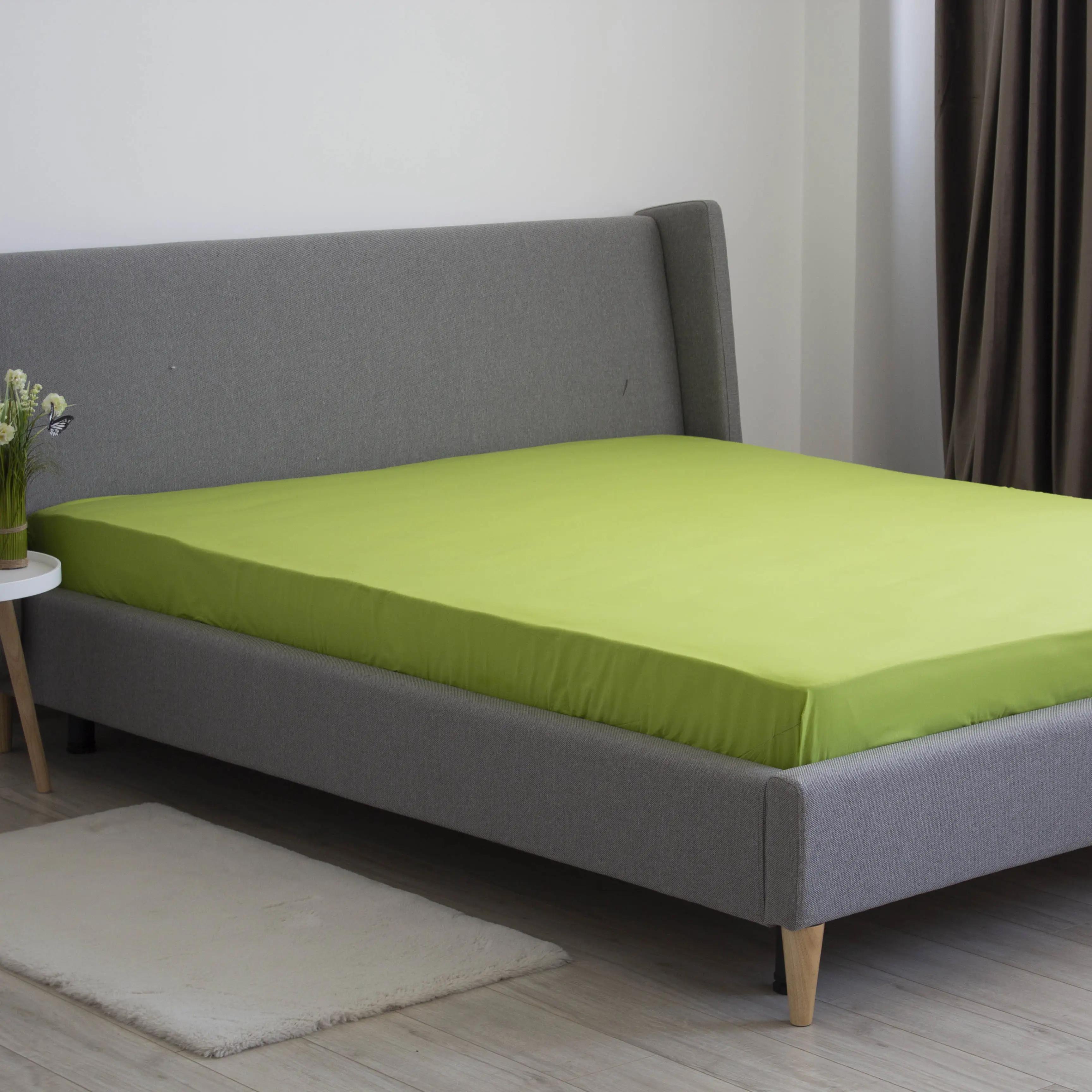 Простирадло "НАТХНЕННЯ" з резинкою Herbal Green, 90x200 - Фото 2 Простирадло "НАТХНЕННЯ" з резинкою Herbal Green, 90x200 - Фото 2