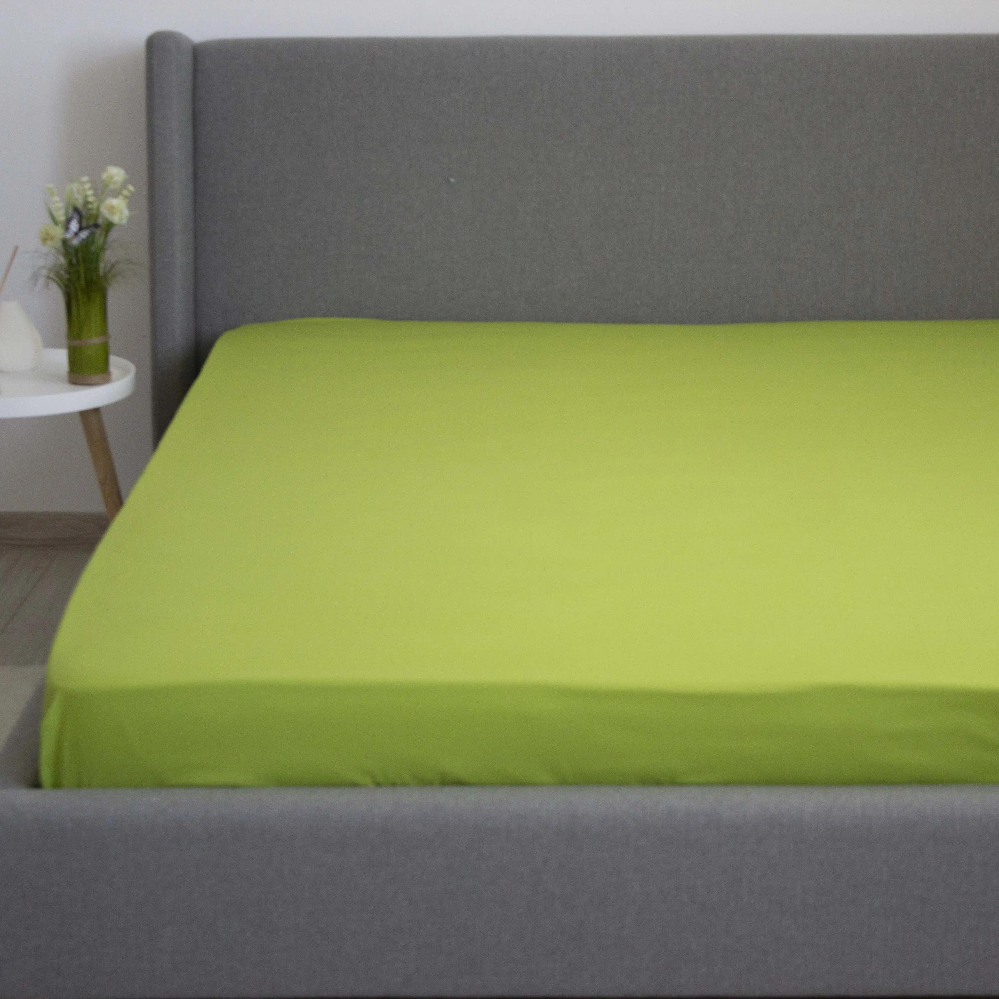 Простирадло "НАТХНЕННЯ" з резинкою Herbal Green, 90x200 - Фото 3 Простирадло "НАТХНЕННЯ" з резинкою Herbal Green, 90x200 - Фото 3