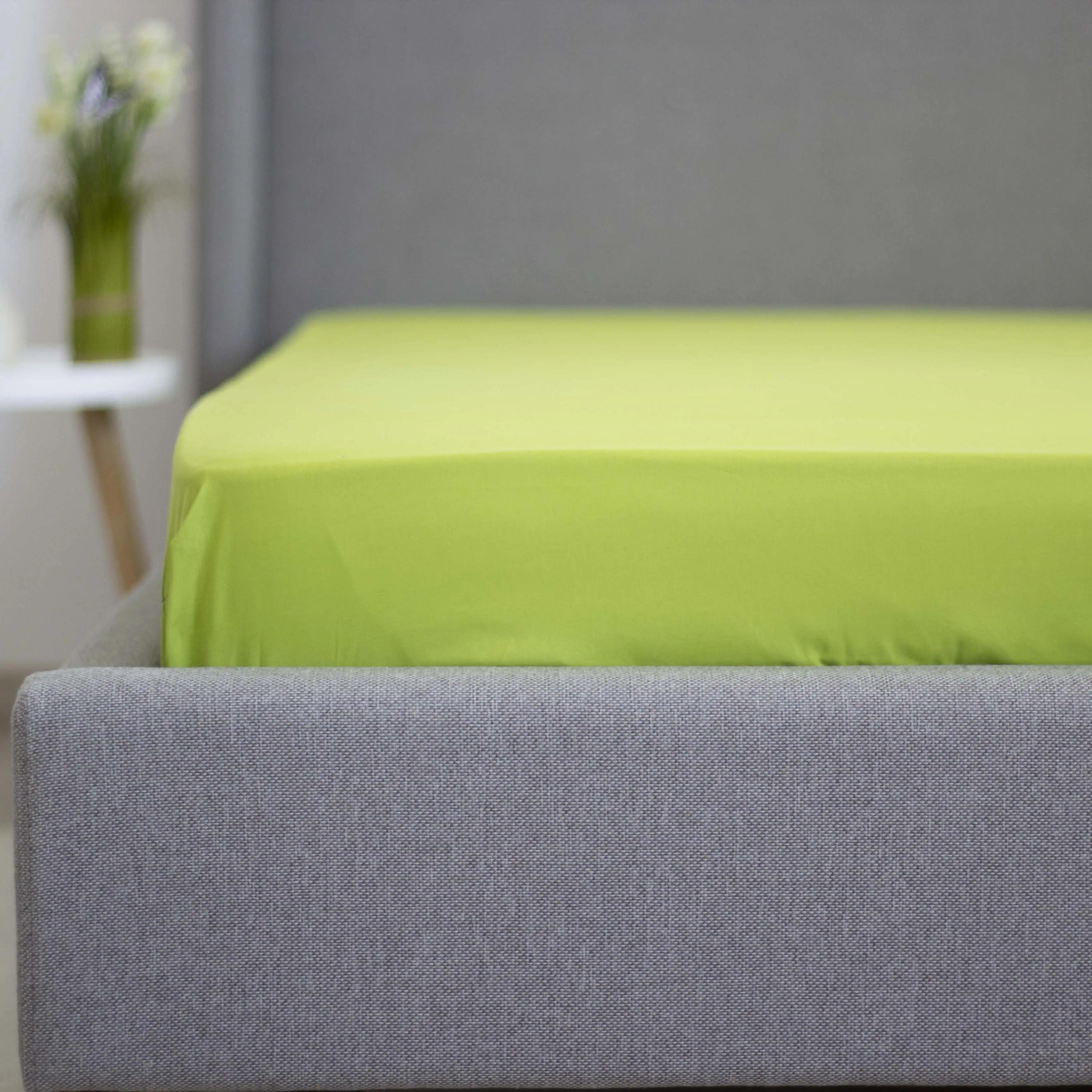 Простирадло "НАТХНЕННЯ" з резинкою Herbal Green, 90x200 - Фото 4 Простирадло "НАТХНЕННЯ" з резинкою Herbal Green, 90x200 - Фото 4