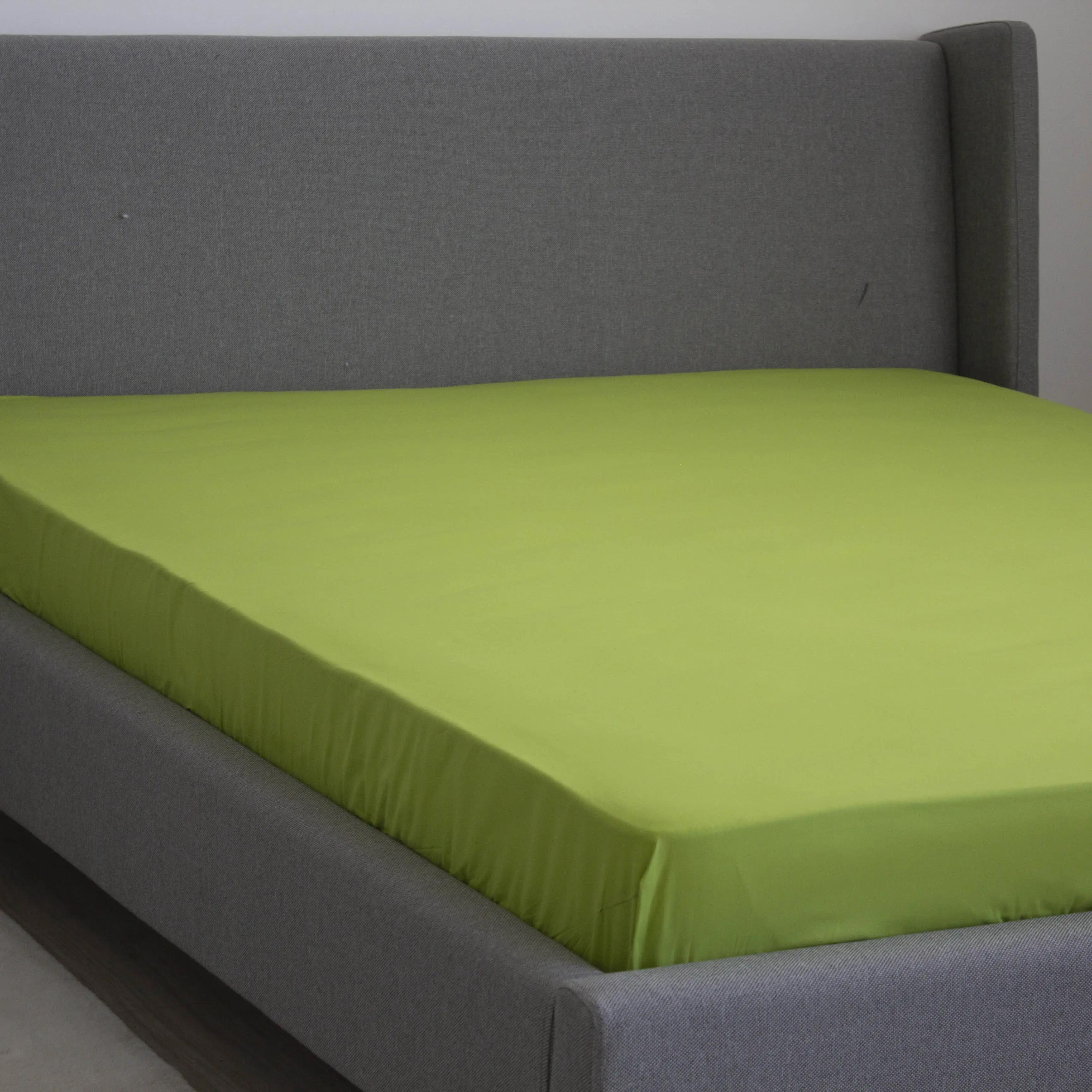 Простирадло "НАТХНЕННЯ" з резинкою Herbal Green, 90x200 - Фото 5 Простирадло "НАТХНЕННЯ" з резинкою Herbal Green, 90x200 - Фото 5