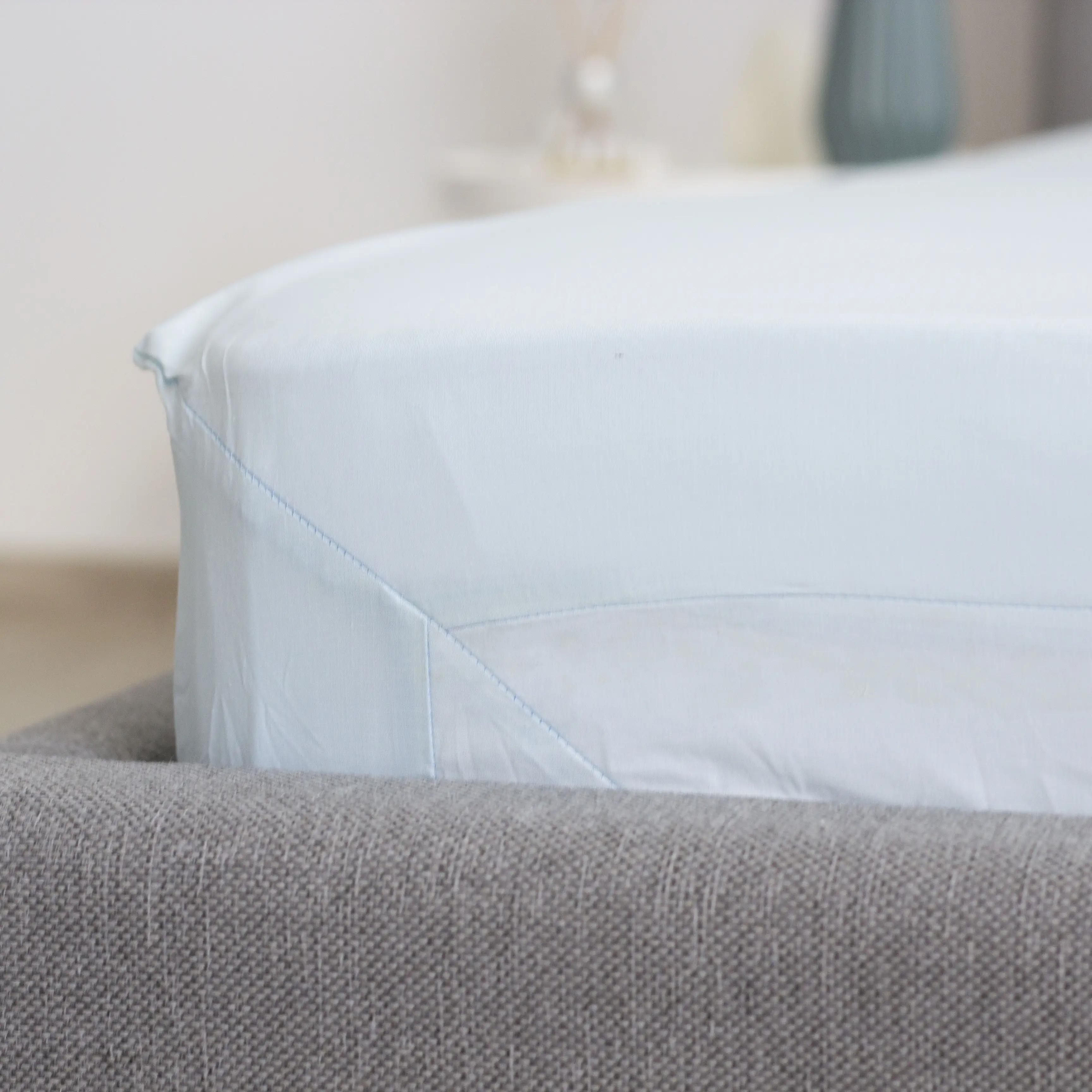 Простирадло "НАТХНЕННЯ" з резинкою Light Blue, 90x200 - Фото 5 Простирадло "НАТХНЕННЯ" з резинкою Light Blue, 90x200 - Фото 5