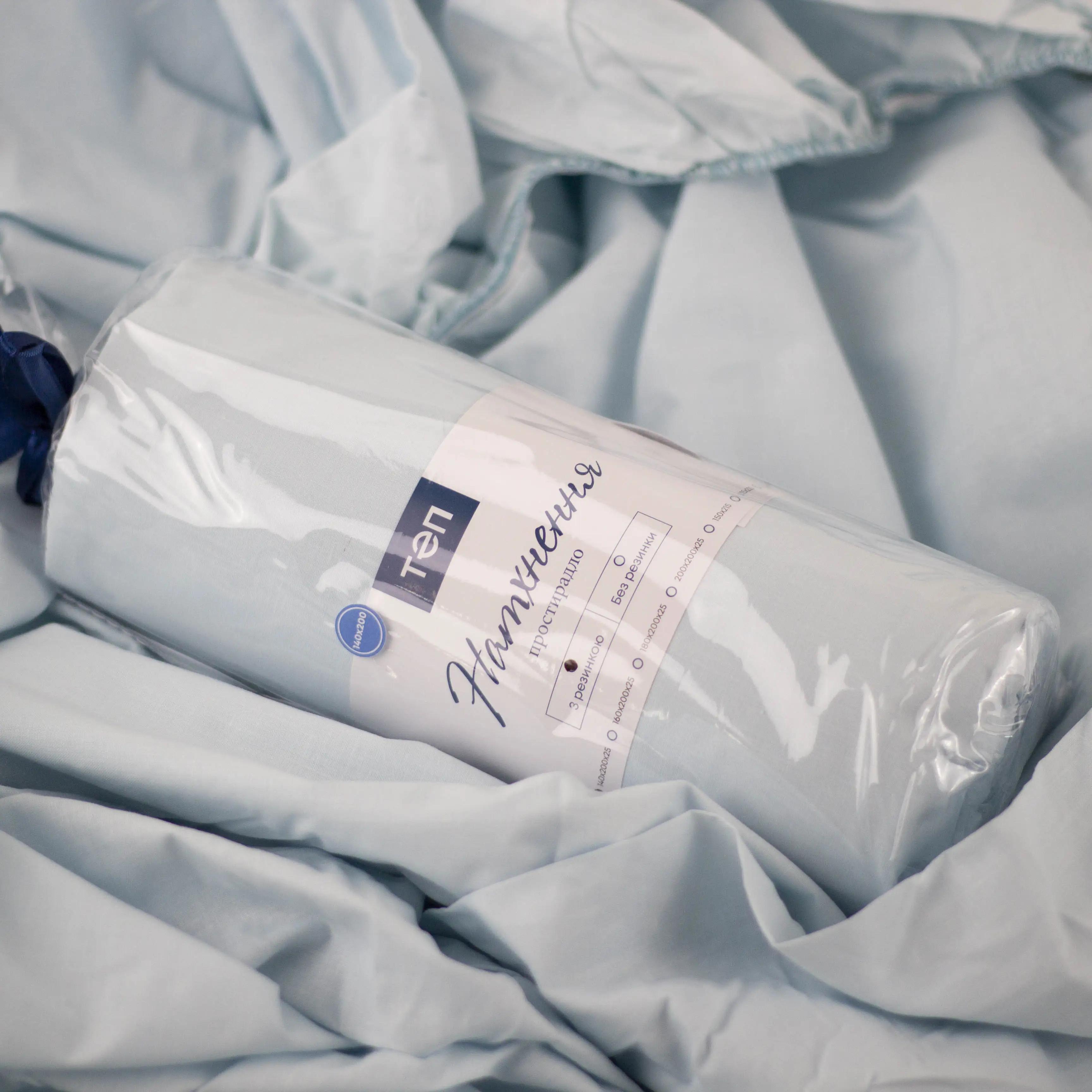 Простирадло "НАТХНЕННЯ" з резинкою Light Blue, 90x200 - Фото 6 Простирадло "НАТХНЕННЯ" з резинкою Light Blue, 90x200 - Фото 6
