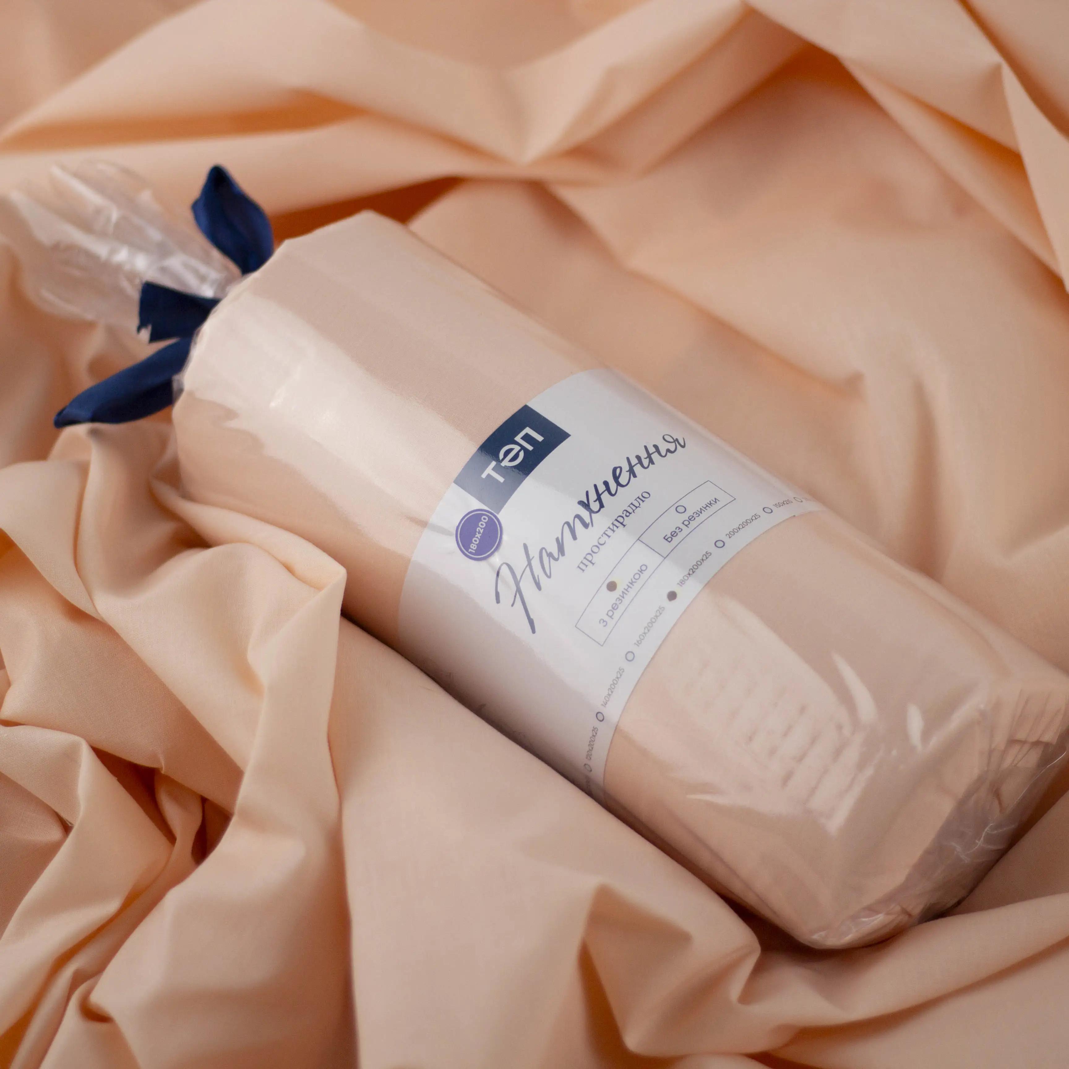 Простирадло "НАТХНЕННЯ" з резинкою Nude, 90x200 - Фото 5 Простирадло "НАТХНЕННЯ" з резинкою Nude, 90x200 - Фото 5