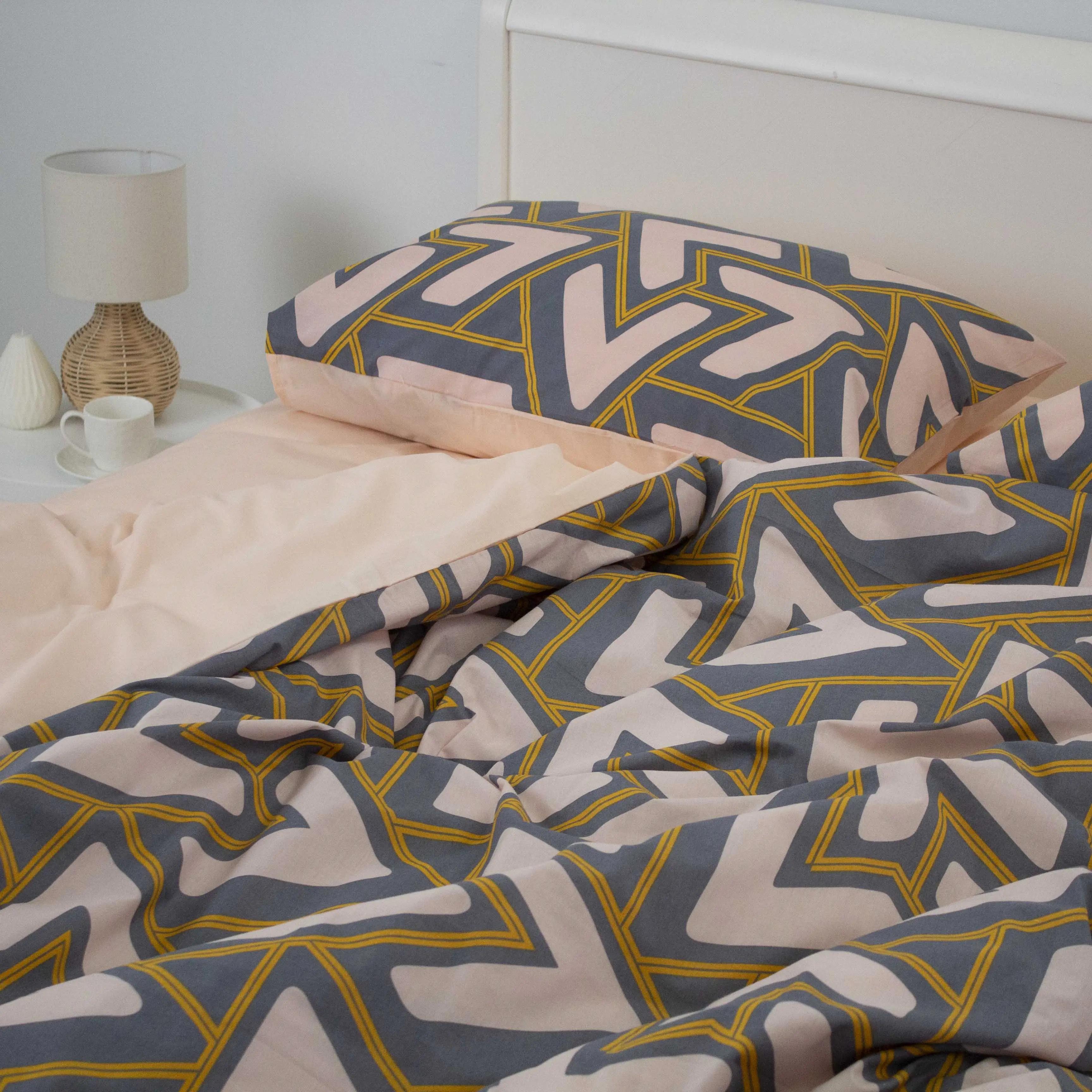 Комплект постільної білизни ТЕП "Happy Sleep" Abstract Triangles, полуторна - Фото 6 Комплект постільної білизни ТЕП "Happy Sleep" Abstract Triangles, полуторна - Фото 6