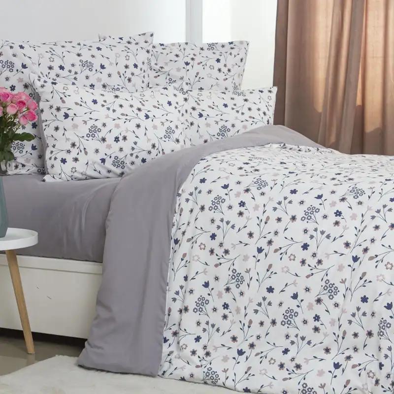 Комплект постільної білизни Melluna Silk Garden, полуторна - Фото 3 Комплект постільної білизни Melluna Silk Garden, полуторна - Фото 3