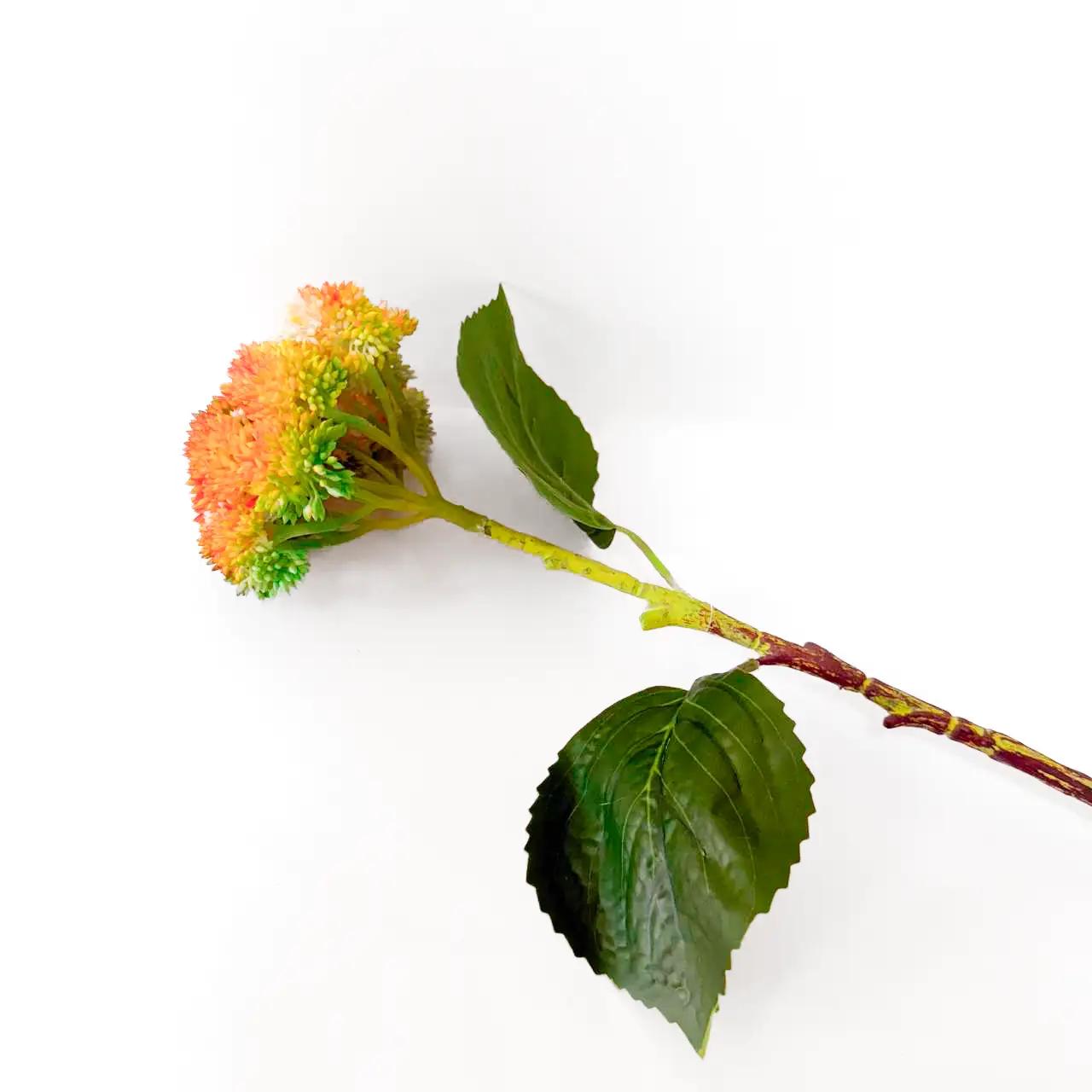 Штучна квітка «Autumn Light», 60 см, жовтогаряча Штучна квітка «Autumn Light», 60 см, жовтогаряча