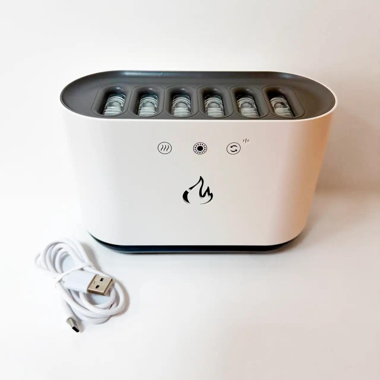 Зволожувач повітря з підсвічуванням “Harmony Mist” 900 ml, білий Зволожувач повітря з підсвічуванням “Harmony Mist” 900 ml, білий