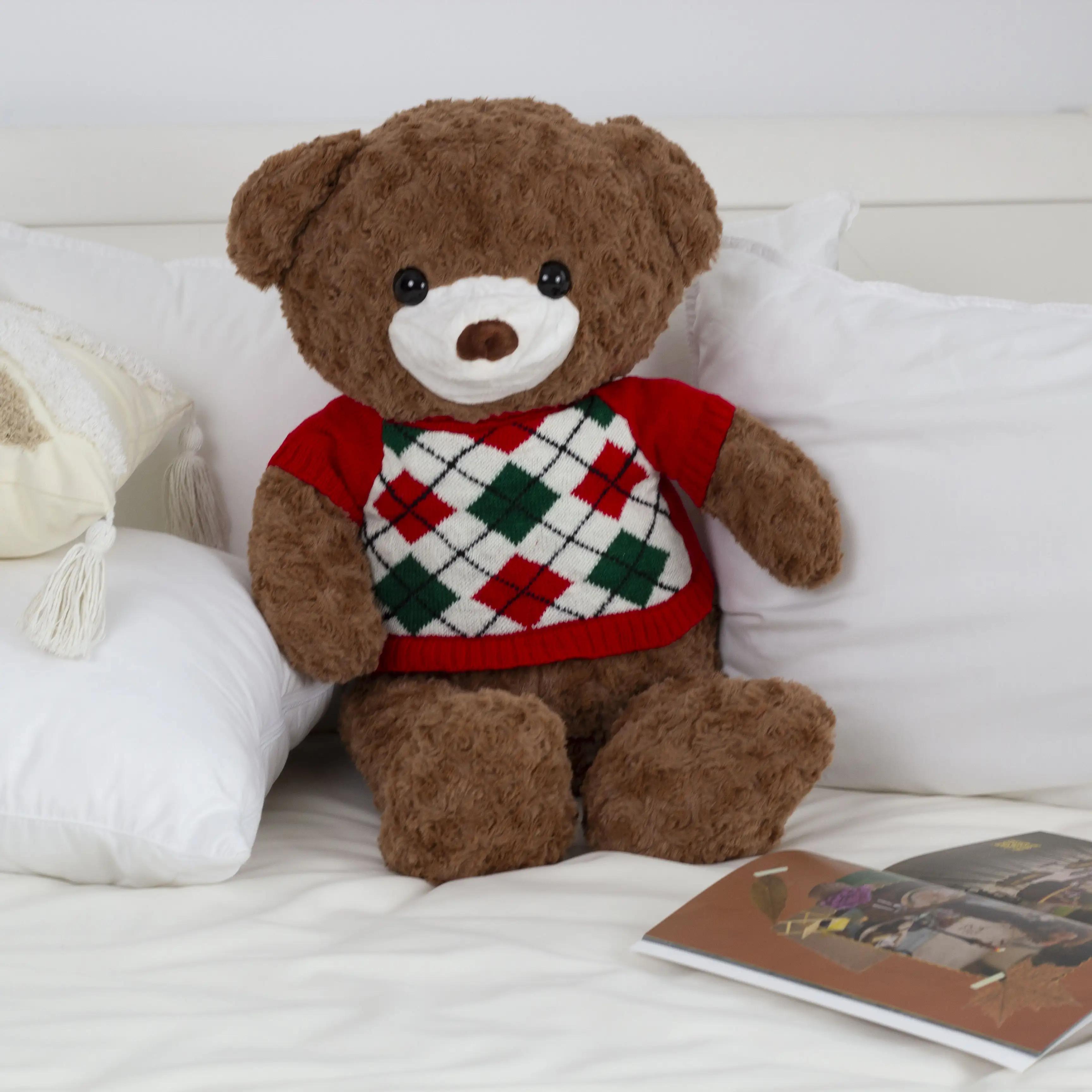 М’яка іграшка Ведмедик у червоному светрі з пледом — Comfort Blanket Bear - Фото 2 М’яка іграшка Ведмедик у червоному светрі з пледом — Comfort Blanket Bear - Фото 2