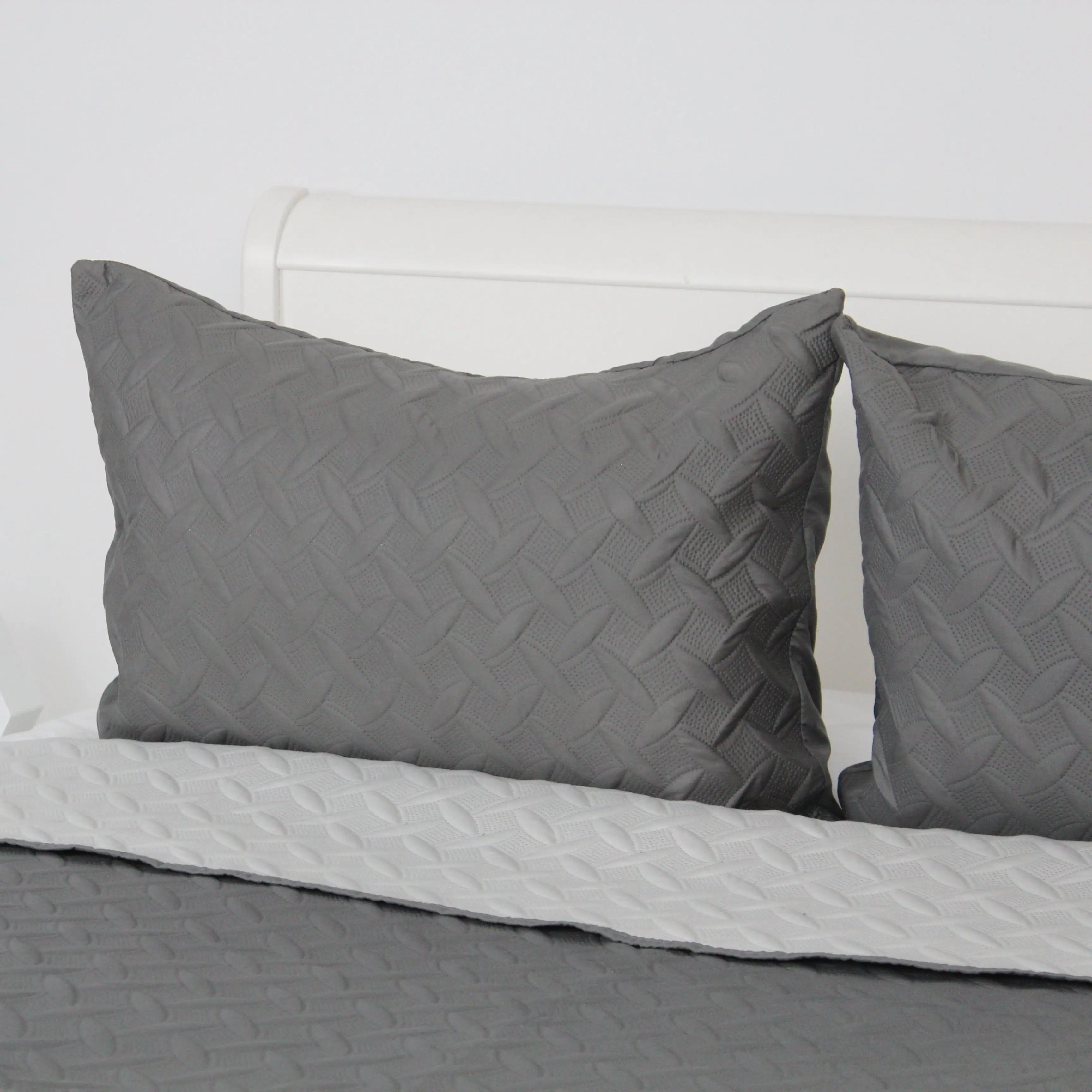 Покривало ТЕП "VINTAGE" 1 наволочка 50*70 см Сіре/Вінтаж, 150x210 - Фото 3 Покривало ТЕП "VINTAGE" 1 наволочка 50*70 см Сіре/Вінтаж, 150x210 - Фото 3