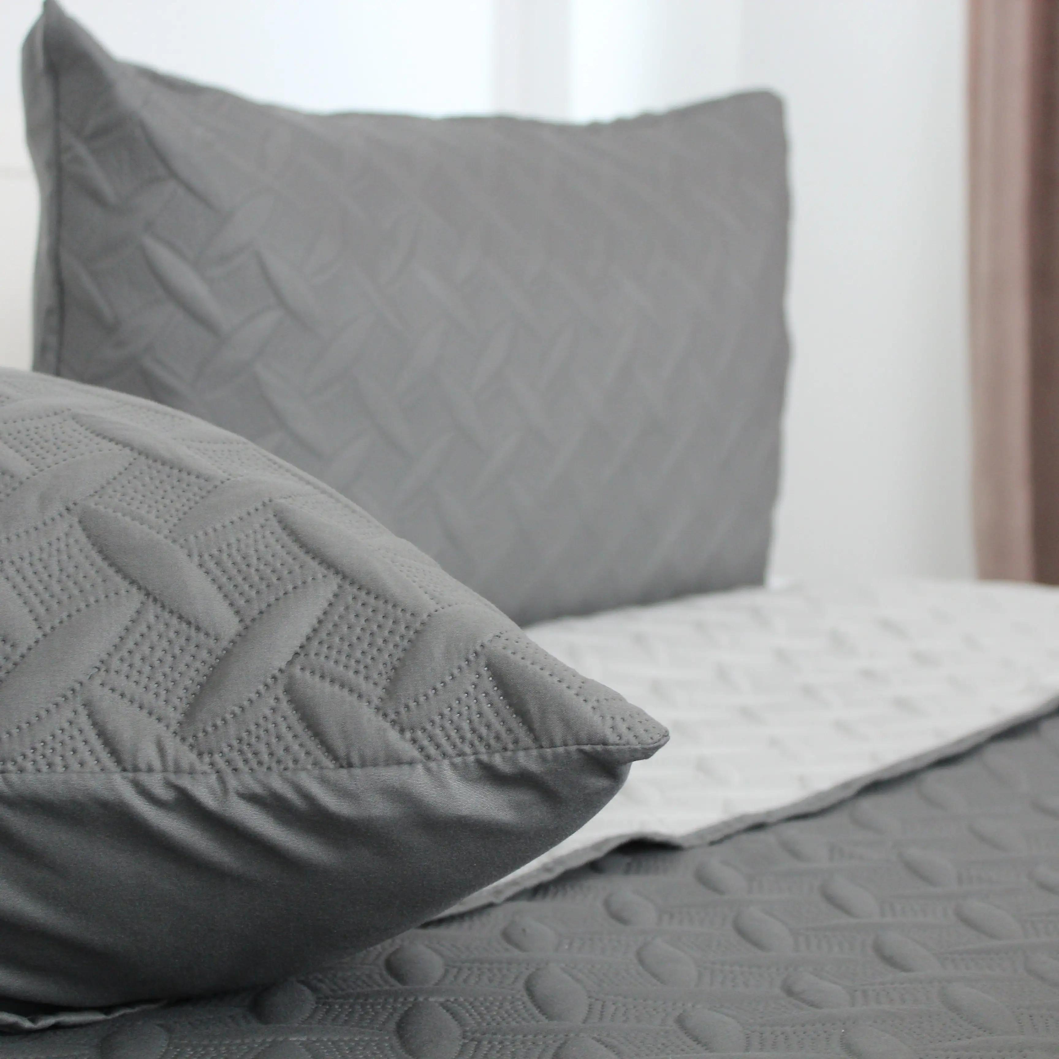 Покривало ТЕП "VINTAGE" 1 наволочка 50*70 см Сіре/Вінтаж, 150x210 - Фото 4 Покривало ТЕП "VINTAGE" 1 наволочка 50*70 см Сіре/Вінтаж, 150x210 - Фото 4