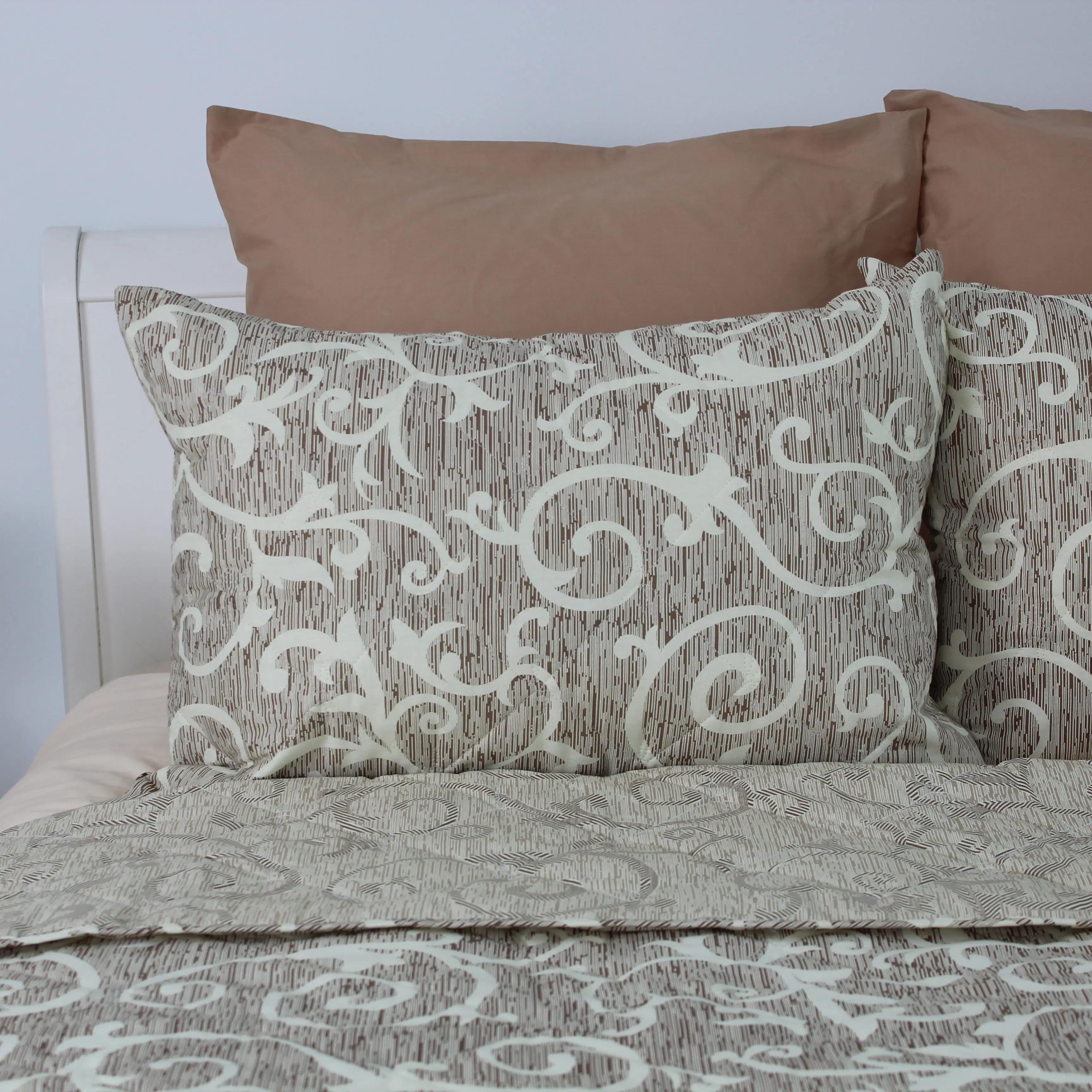 Покривало ТЕП "ELEGANT COTTON" 2 наволочки 50*70 см Beige and White, 220x240 - Фото 4 Покривало ТЕП "ELEGANT COTTON" 2 наволочки 50*70 см Beige and White, 220x240 - Фото 4