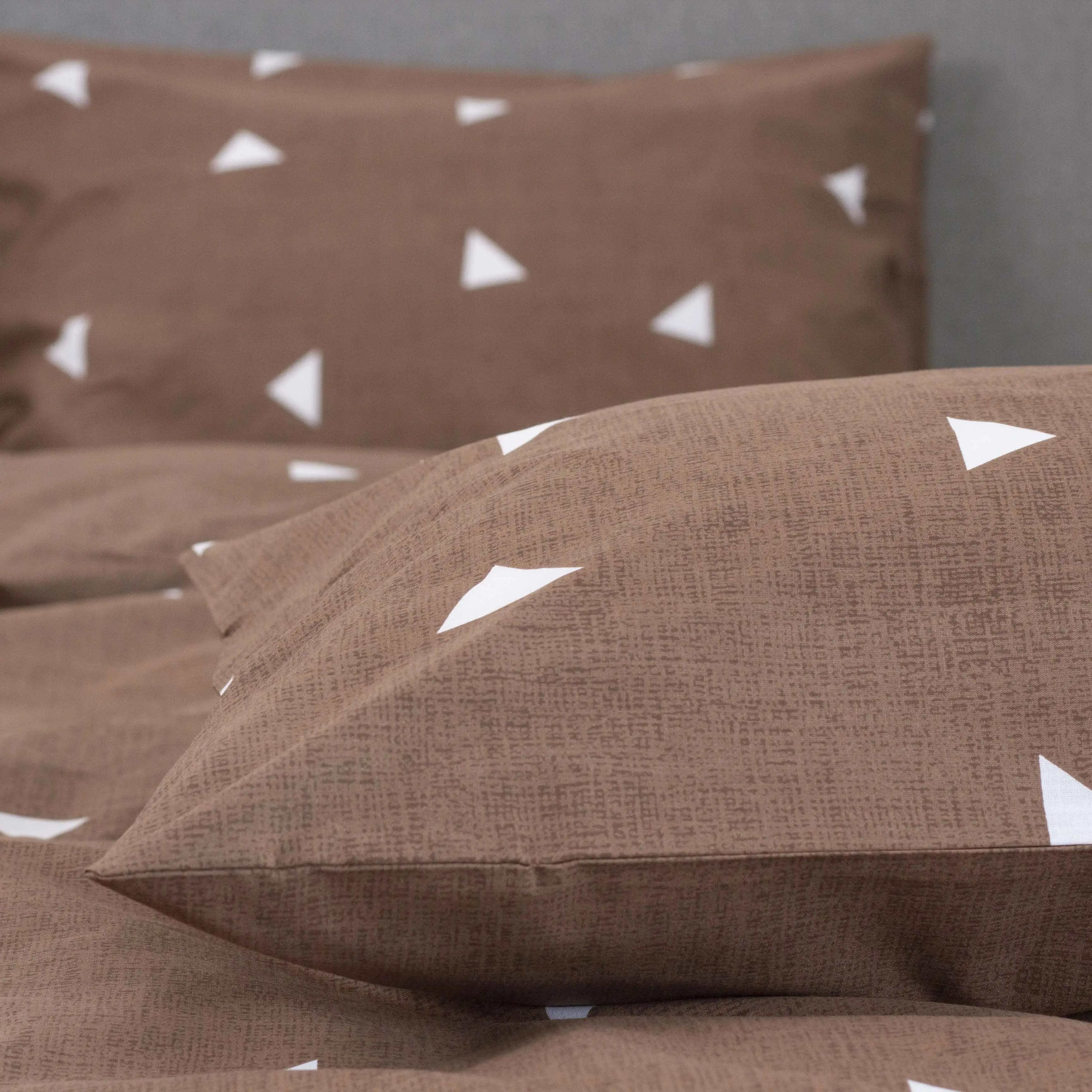 Комплект постільної білизни ТЕП "Happy Sleep" Choco Triangles, полуторна - Фото 5 Комплект постільної білизни ТЕП "Happy Sleep" Choco Triangles, полуторна - Фото 5