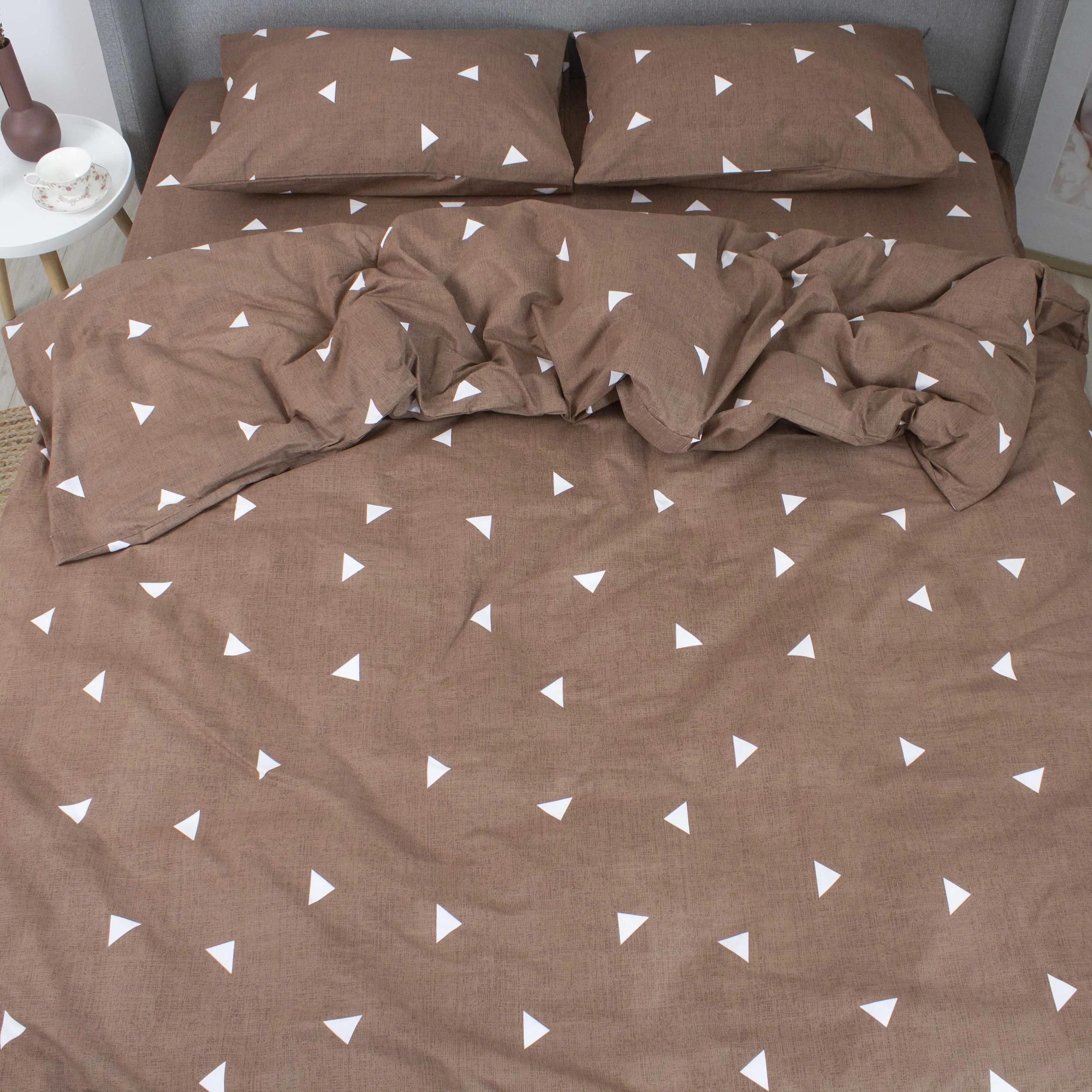 Комплект постільної білизни ТЕП "Happy Sleep" Choco Triangles, полуторна - Фото 6 Комплект постільної білизни ТЕП "Happy Sleep" Choco Triangles, полуторна - Фото 6