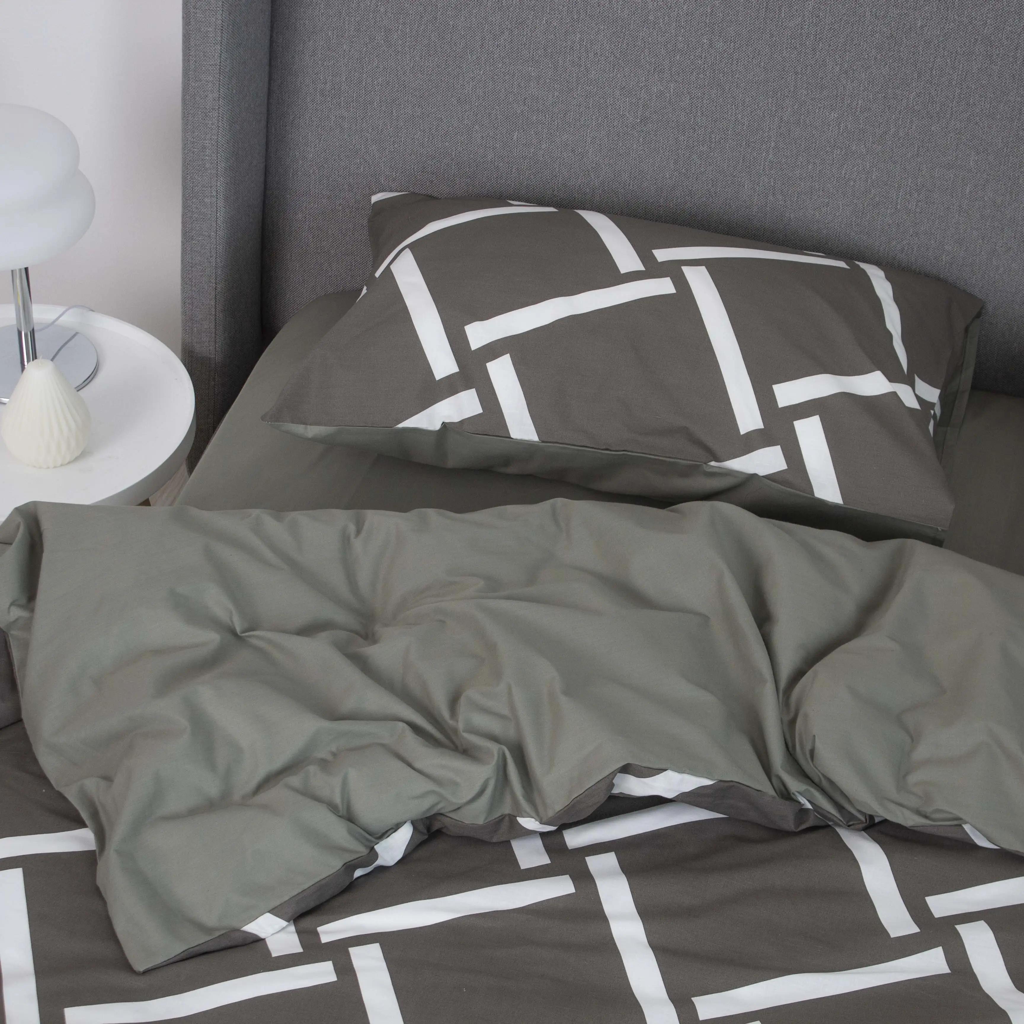 Комплект постільної білизни ТЕП "Happy Sleep" Khaki Angles, двоспальна - Фото 5 Комплект постільної білизни ТЕП "Happy Sleep" Khaki Angles, двоспальна - Фото 5