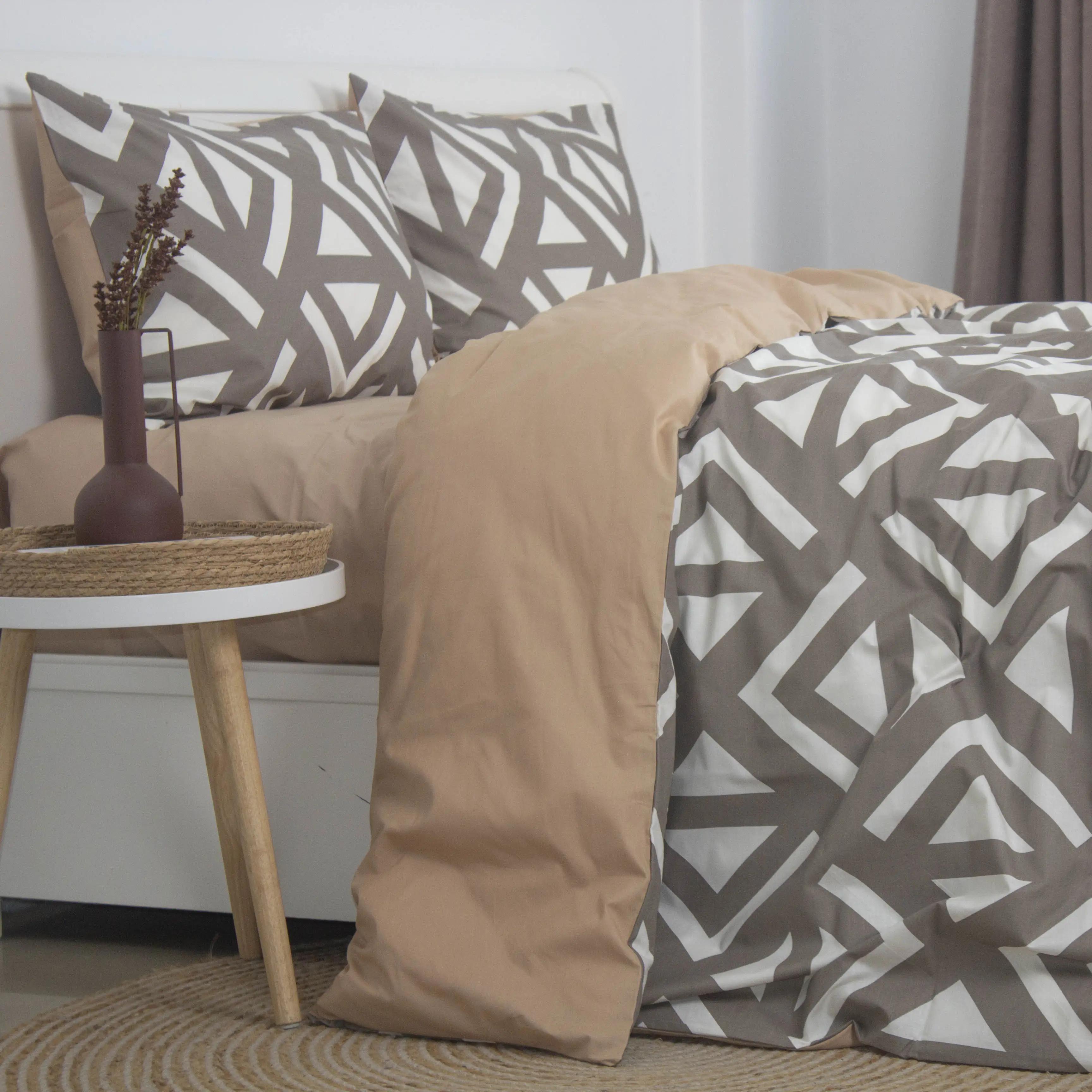 Комплект постільної білизни "ТЕП" Beige Shapes, полуторна - Фото 6 Комплект постільної білизни "ТЕП" Beige Shapes, полуторна - Фото 6