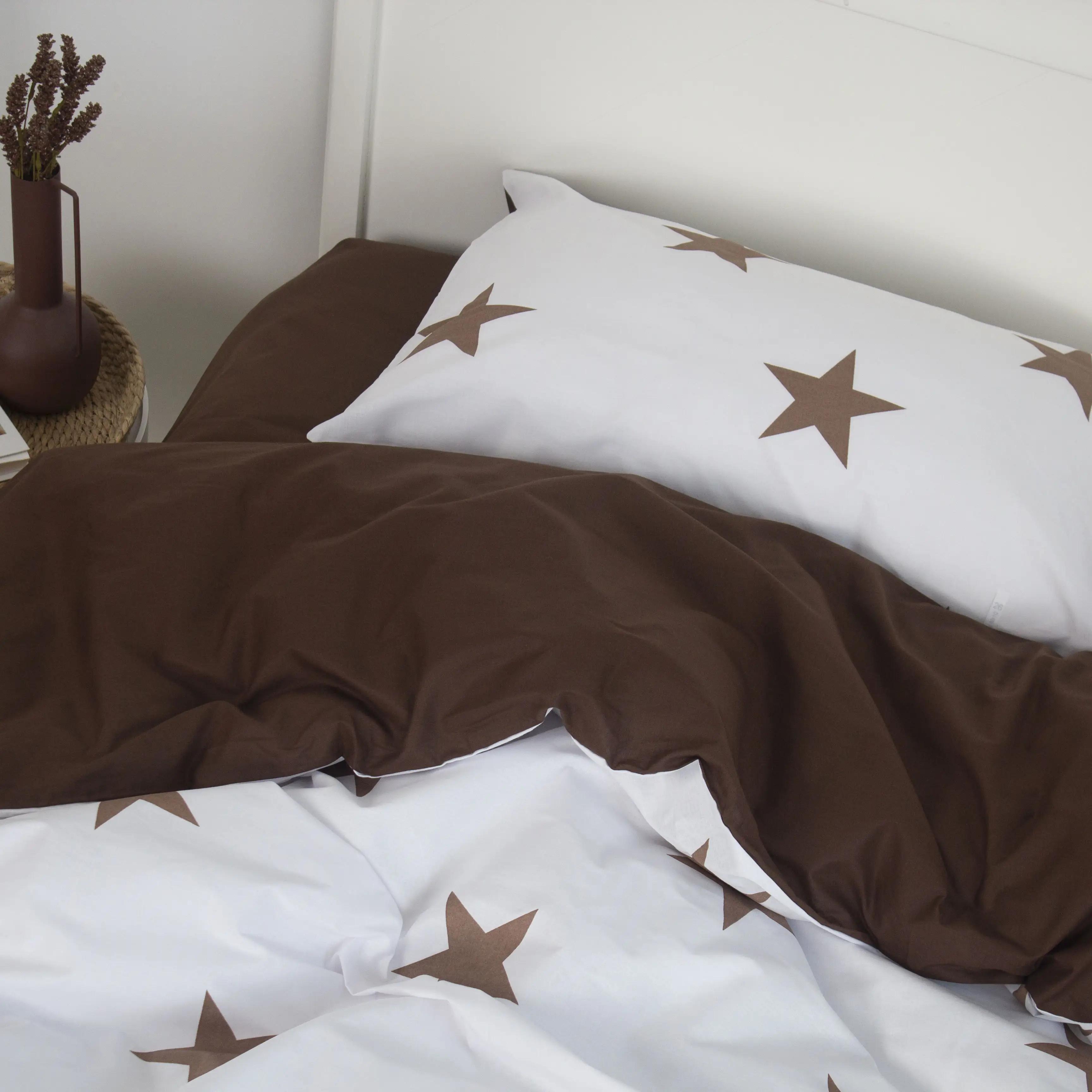 Комплект постільної білизни "ТЕП" Chocolate Stars, полуторна - Фото 4 Комплект постільної білизни "ТЕП" Chocolate Stars, полуторна - Фото 4