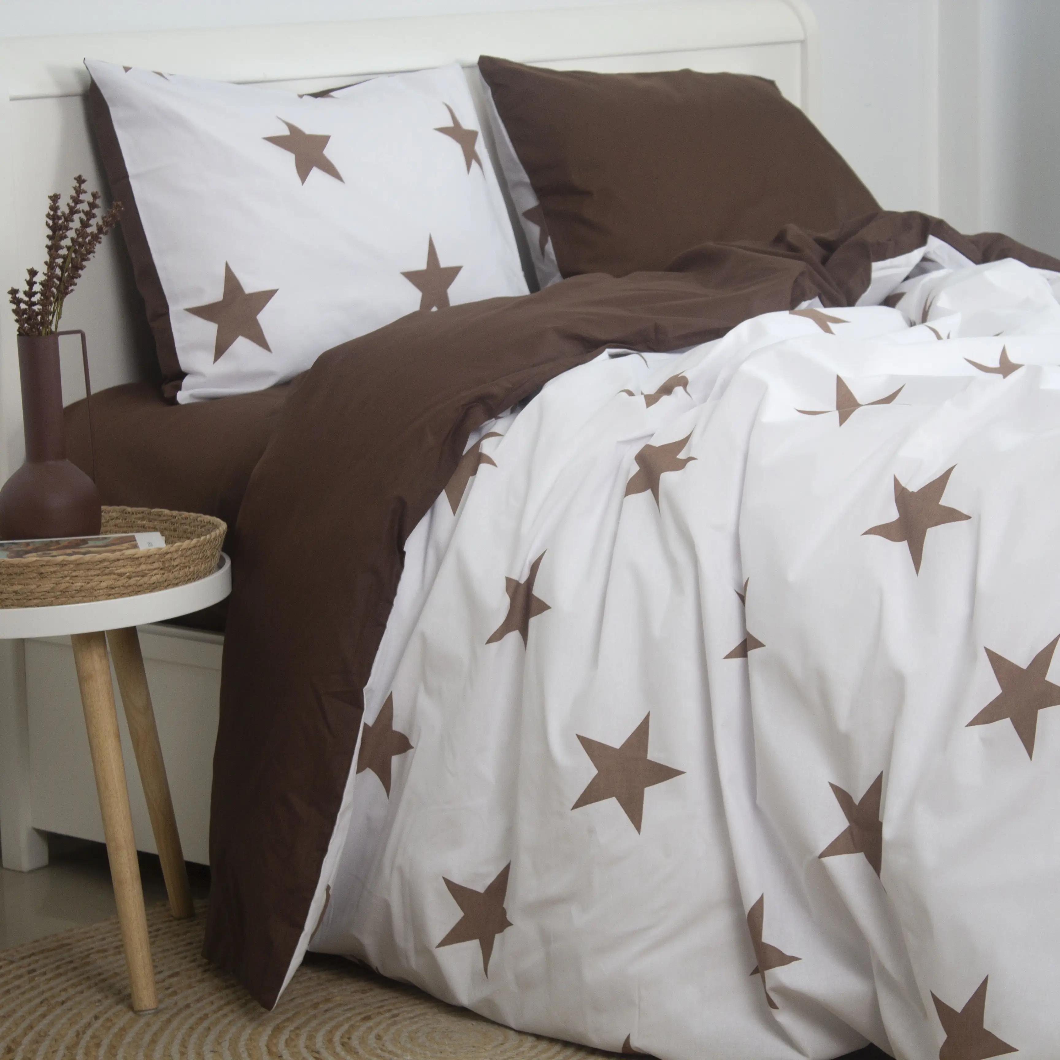 Комплект постільної білизни ТЕП "Happy Sleep" Chocolate Stars, полуторна - Фото 5 Комплект постільної білизни ТЕП "Happy Sleep" Chocolate Stars, полуторна - Фото 5