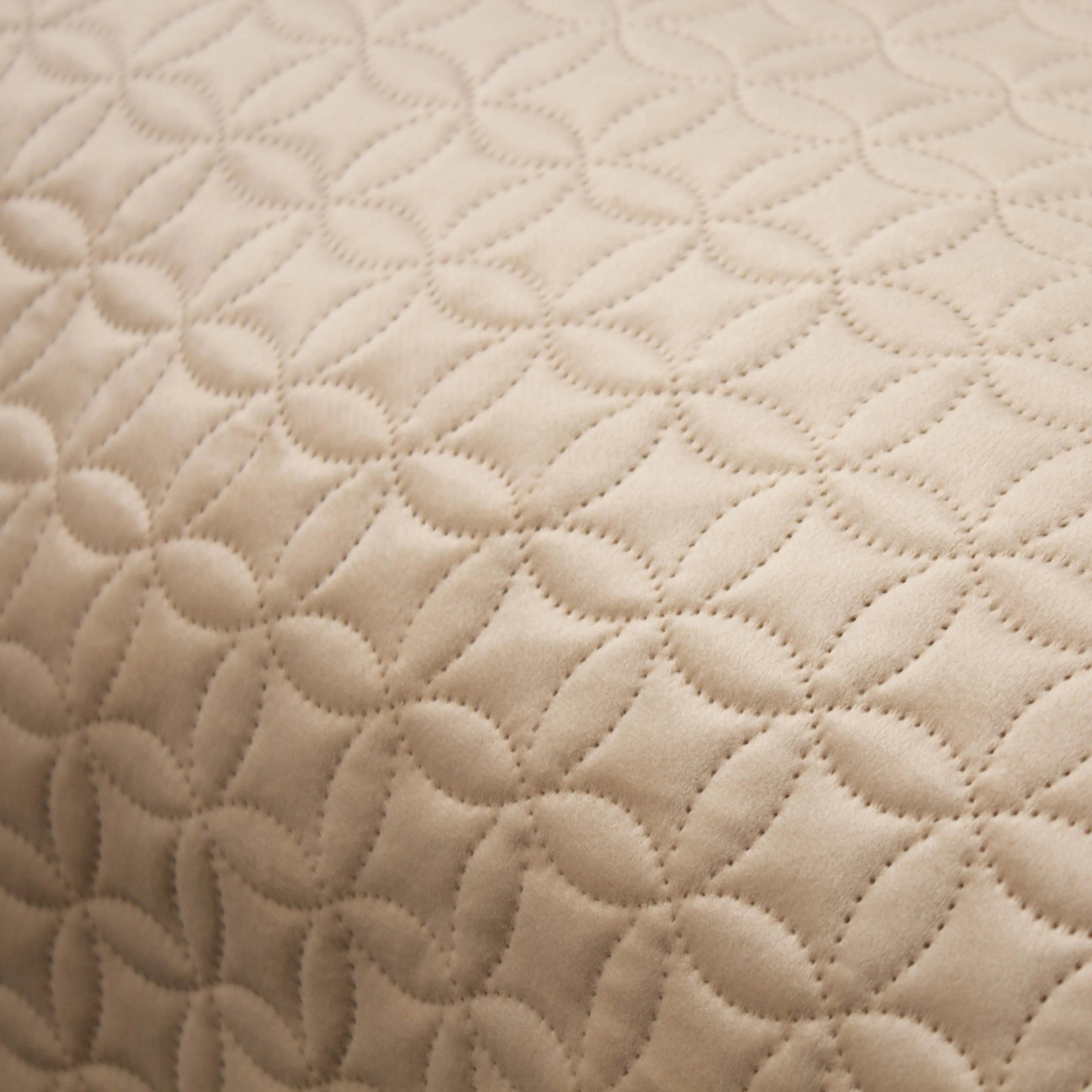 Покривало ТЕП "VELOUR" Золотий беж/Мозаїка, 150x210 - Фото 5 Покривало ТЕП "VELOUR" Золотий беж/Мозаїка, 150x210 - Фото 5
