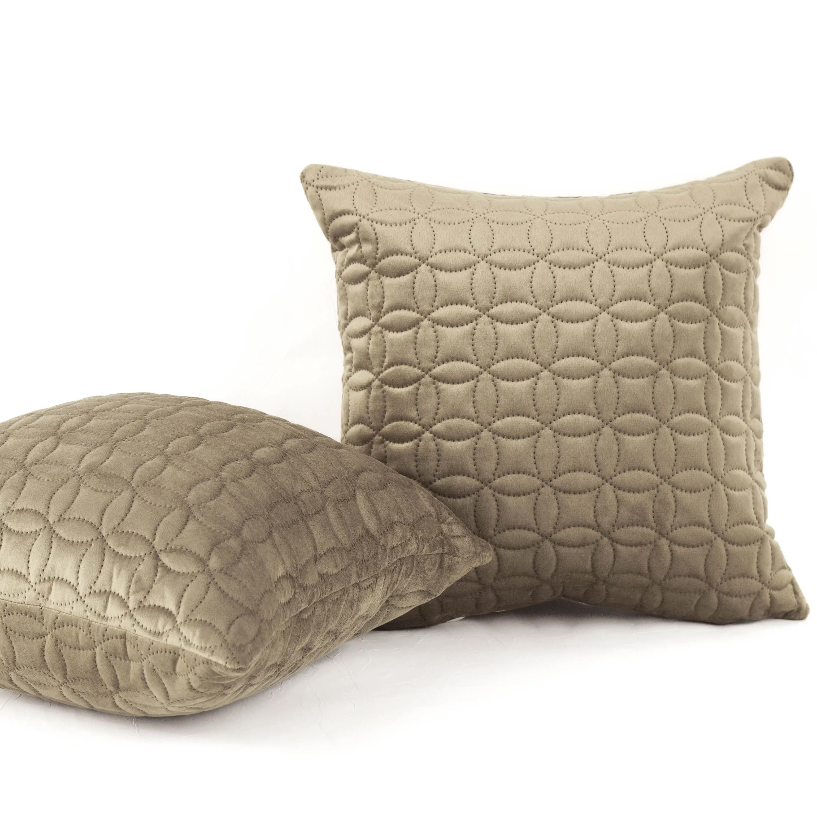 Наволочка декоративна ТЕП "VELOUR" 45*45 см з замком Хакі/Мозаїка, 45x45 - Фото 2 Наволочка декоративна ТЕП "VELOUR" 45*45 см з замком Хакі/Мозаїка, 45x45 - Фото 2